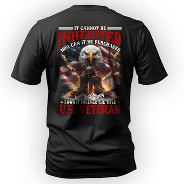 Earned With My Blood Sweat Tears Cannot Be T-Shirt