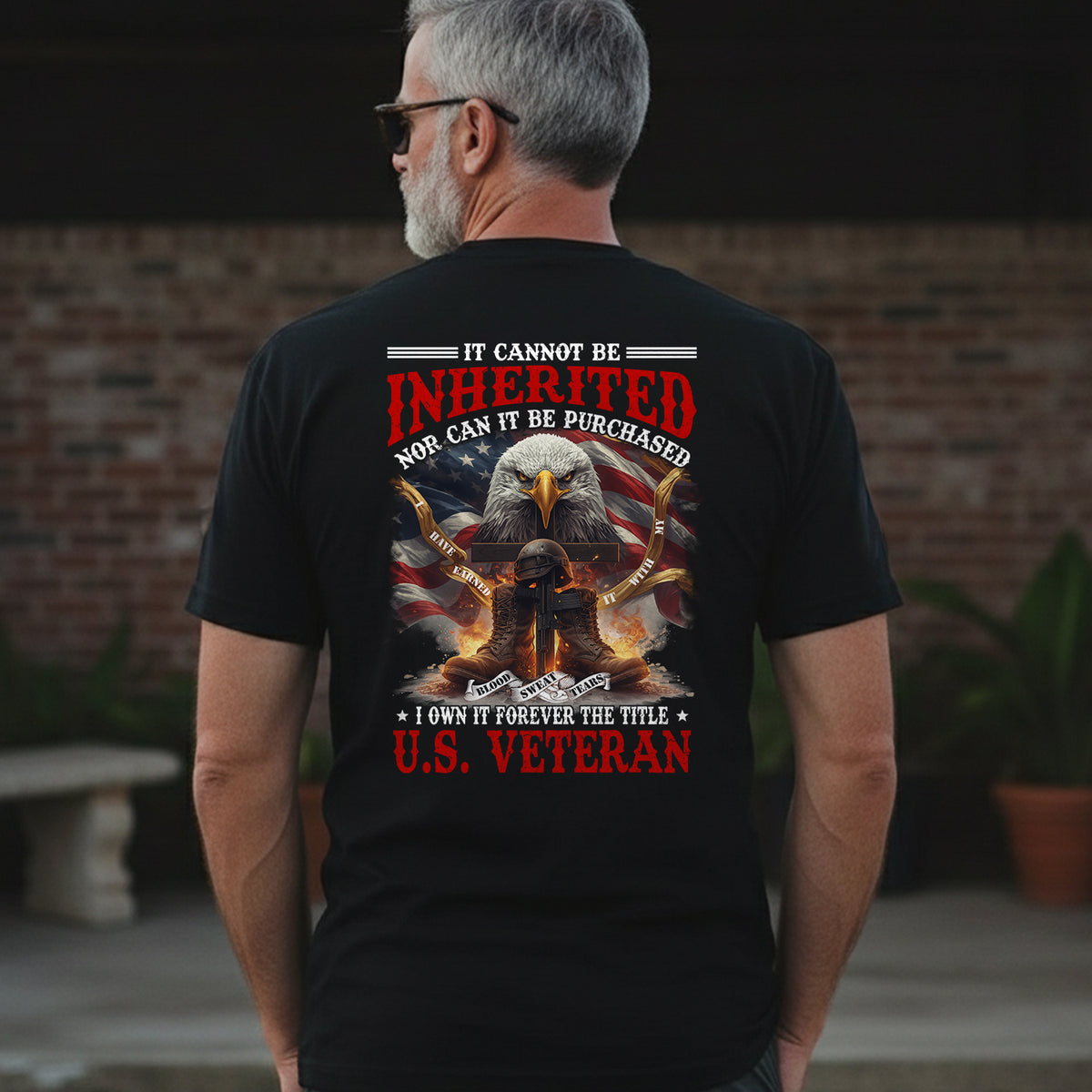 Earned With My Blood Sweat Tears Cannot Be Inherited or Purchased I Own the Title T-Shirt