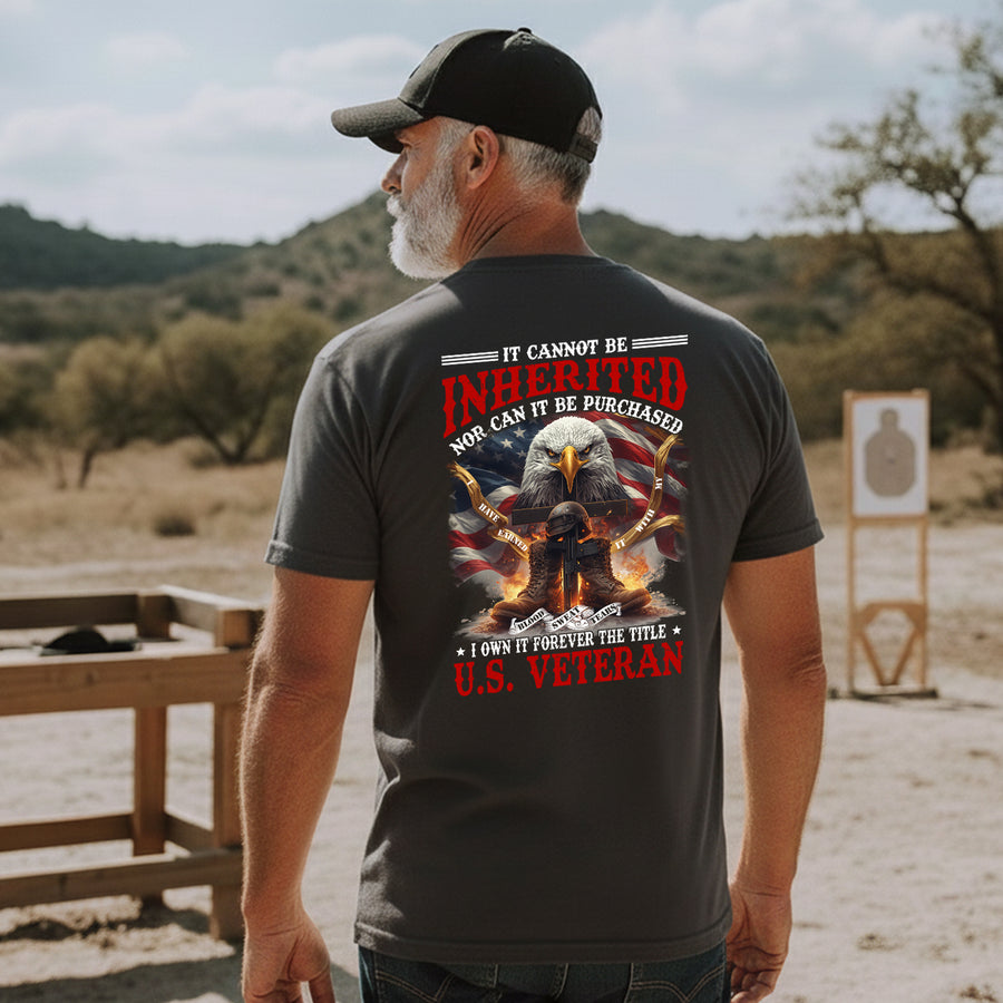 Earned With My Blood Sweat Tears Cannot Be Inherited or Purchased I Own the Title T-Shirt