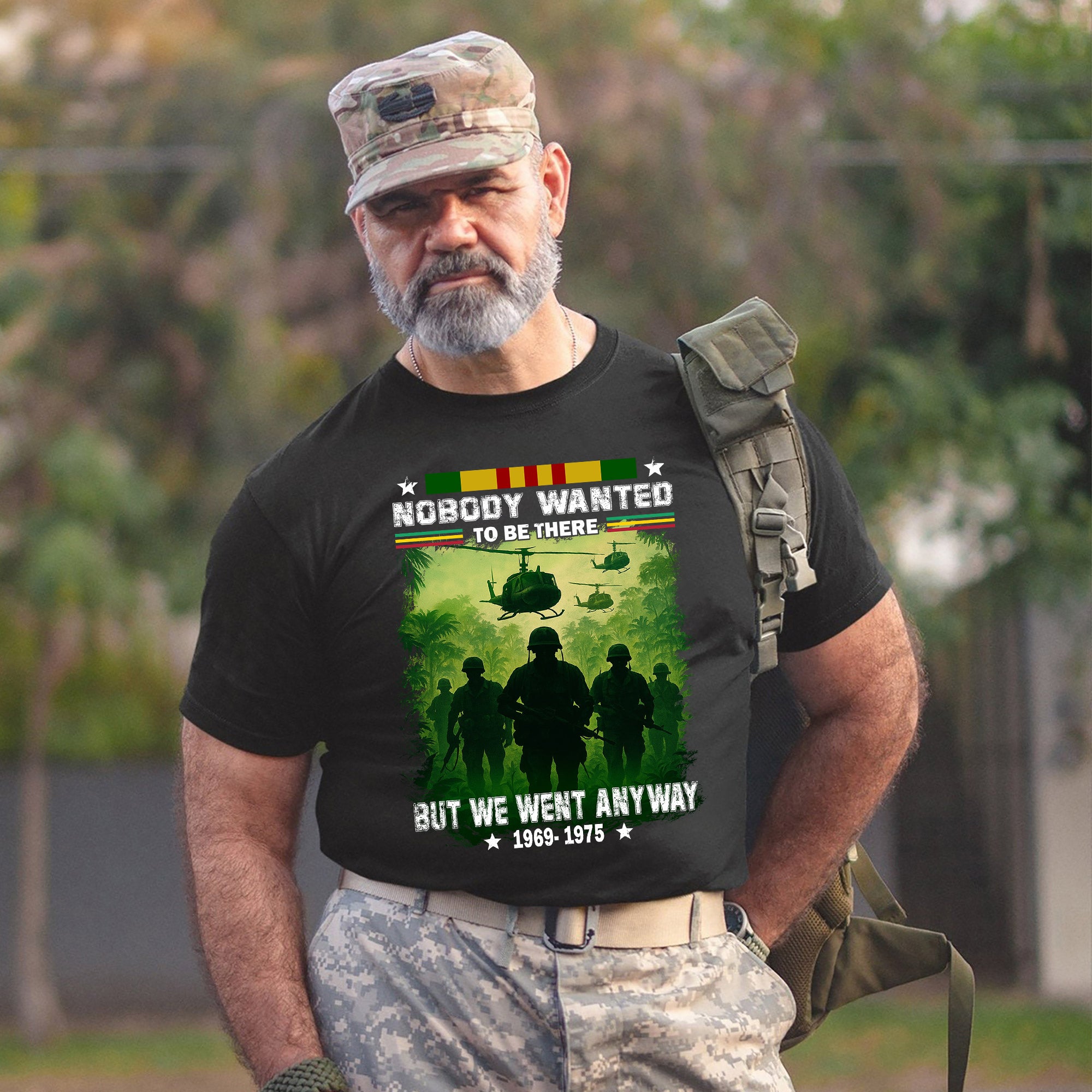 Nobody Wanted To Be There But We Went Anyway US Veteran Gift Personalized T-Shirt
