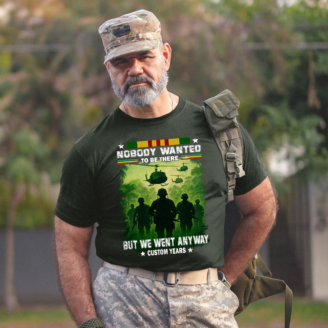 Nobody Wanted To Be There But We Went Anyway US Veteran Gift Personalized T-Shirt