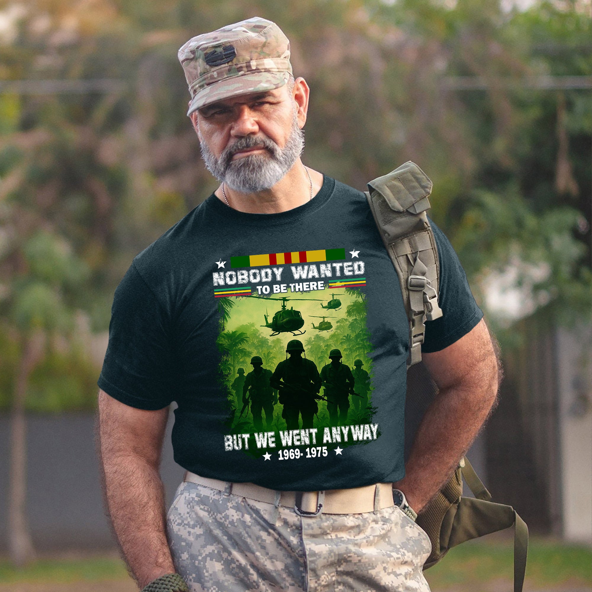 Nobody Wanted To Be There But We Went Anyway US Veteran Gift Personalized T-Shirt