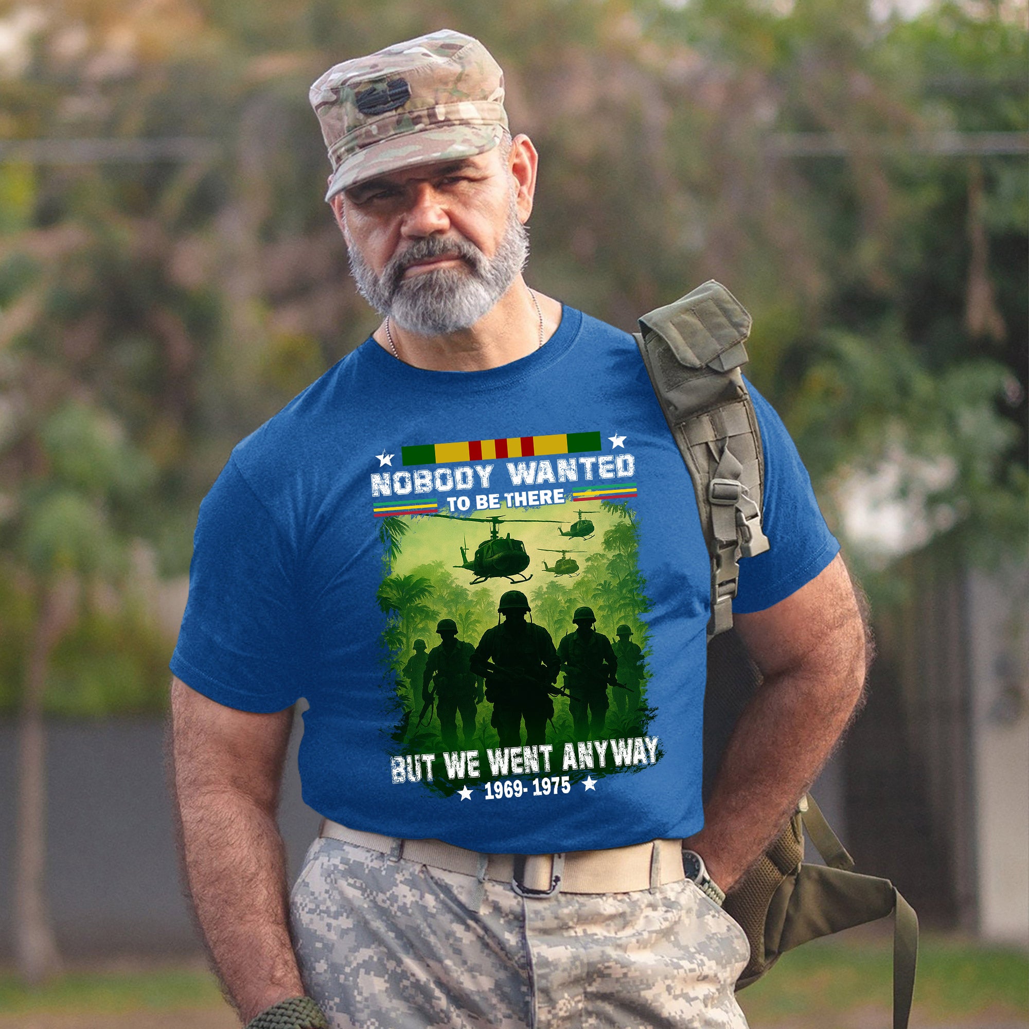 Nobody Wanted To Be There But We Went Anyway US Veteran Gift Personalized T-Shirt
