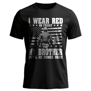 Red Friday for My Son Until Personalized T-Shirt