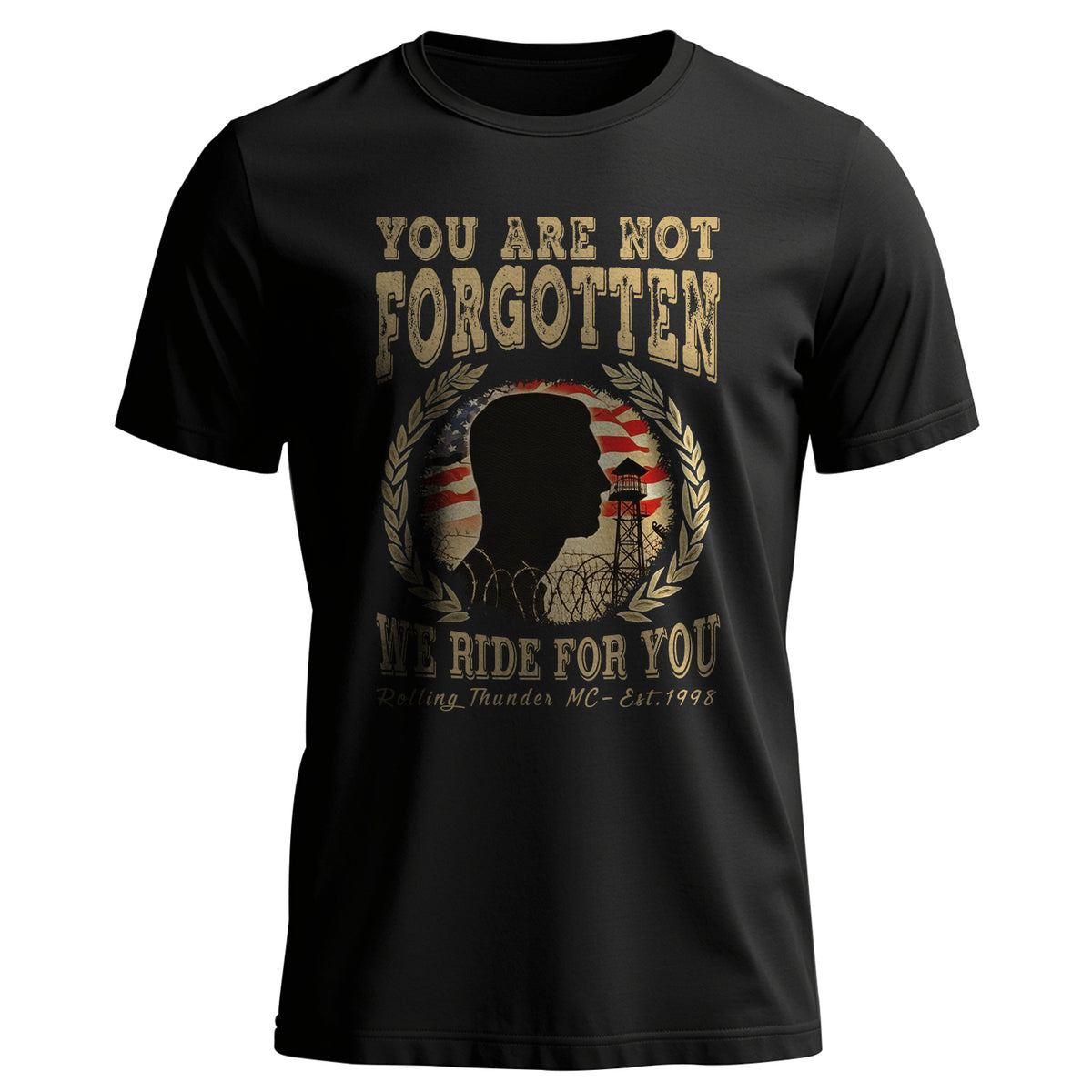 You Are Not Forgotten We Ride Personalized T-Shirt Main image