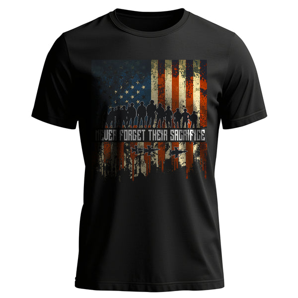 Never Forget Their Sacrifice Honoring the T-Shirt