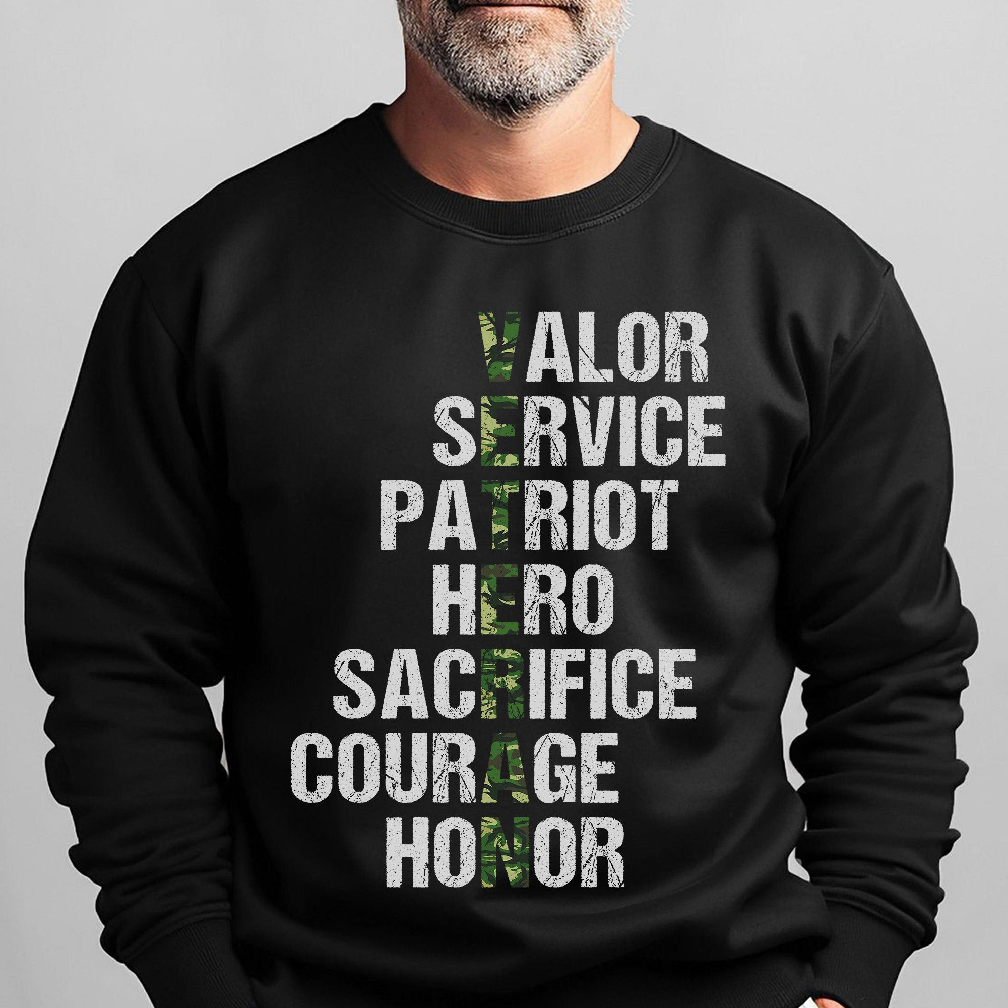 Valor Service Hero Sacrifice Courage Sweatshirt