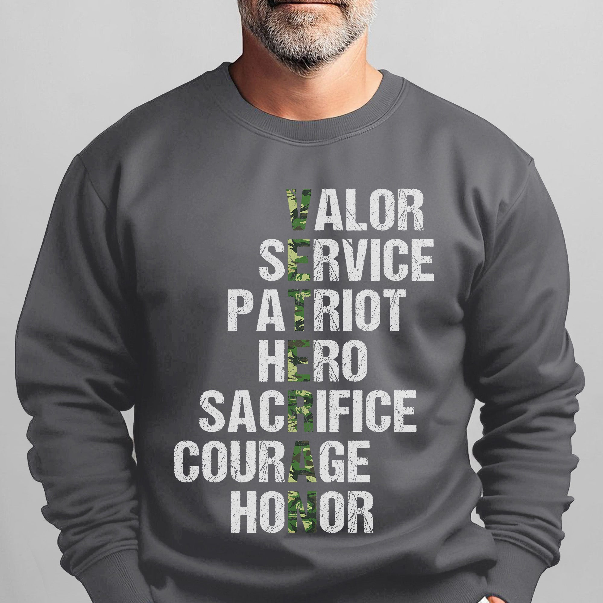 Valor Service Hero Sacrifice Courage Sweatshirt
