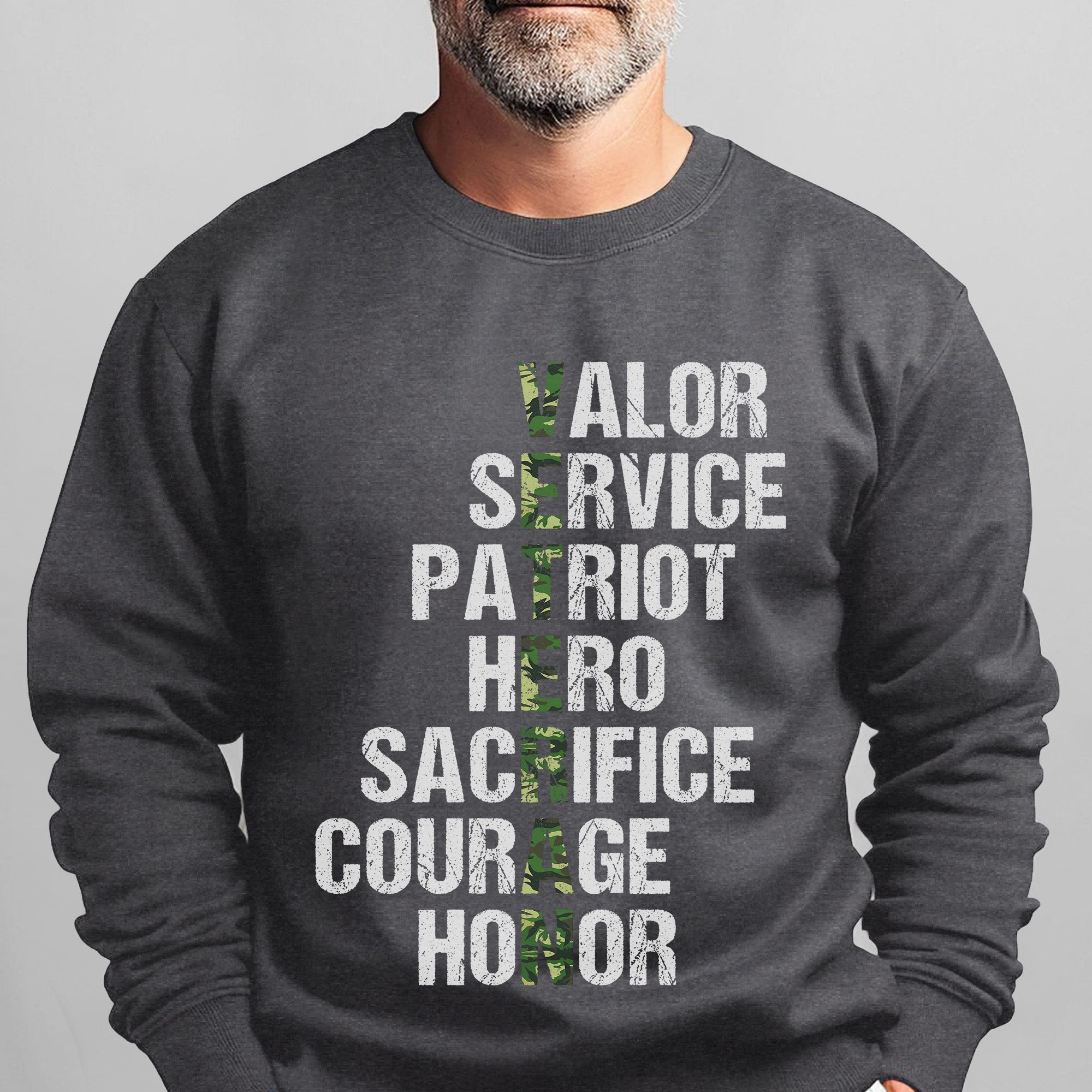 Valor Service Hero Sacrifice Courage Sweatshirt