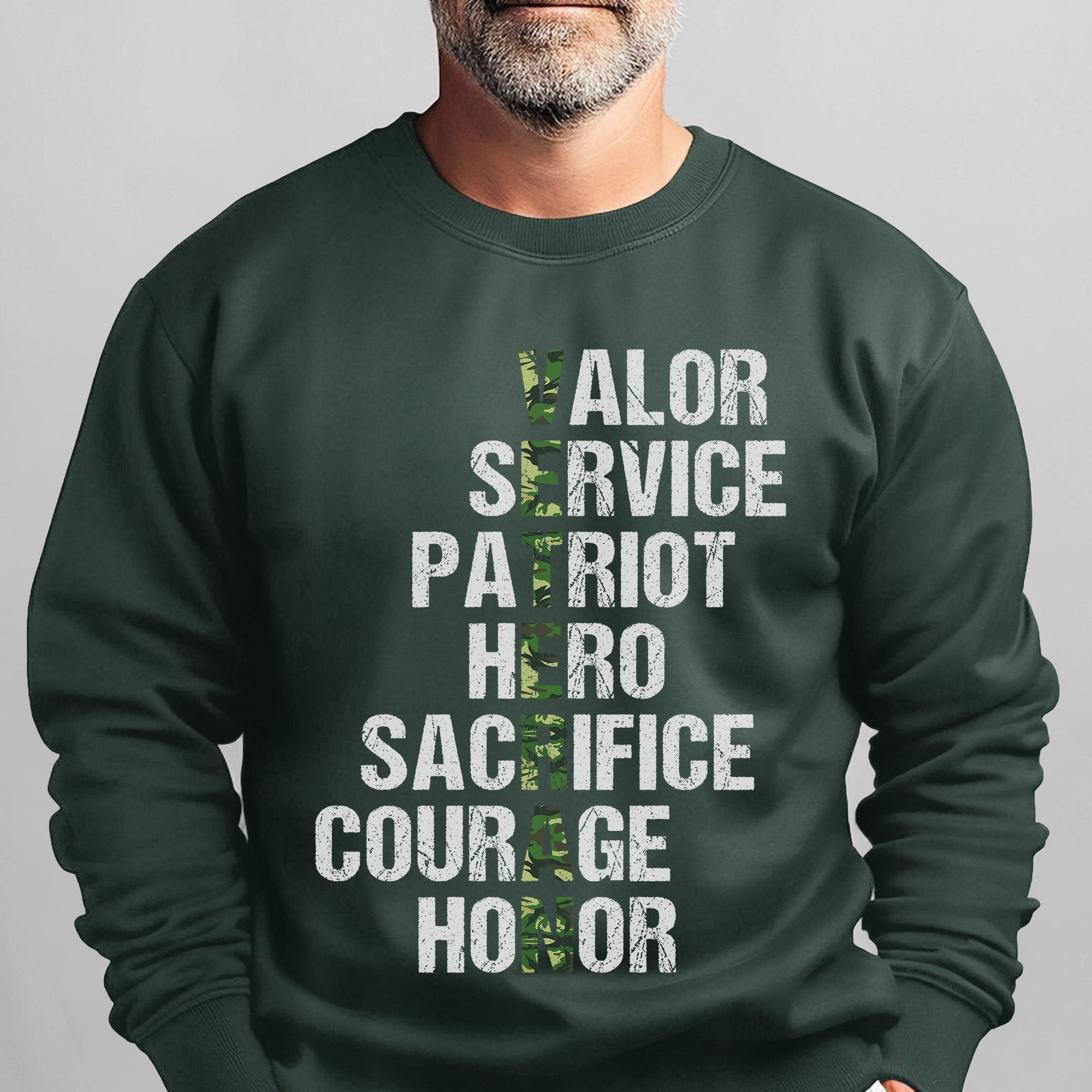 Valor Service Hero Sacrifice Courage Sweatshirt