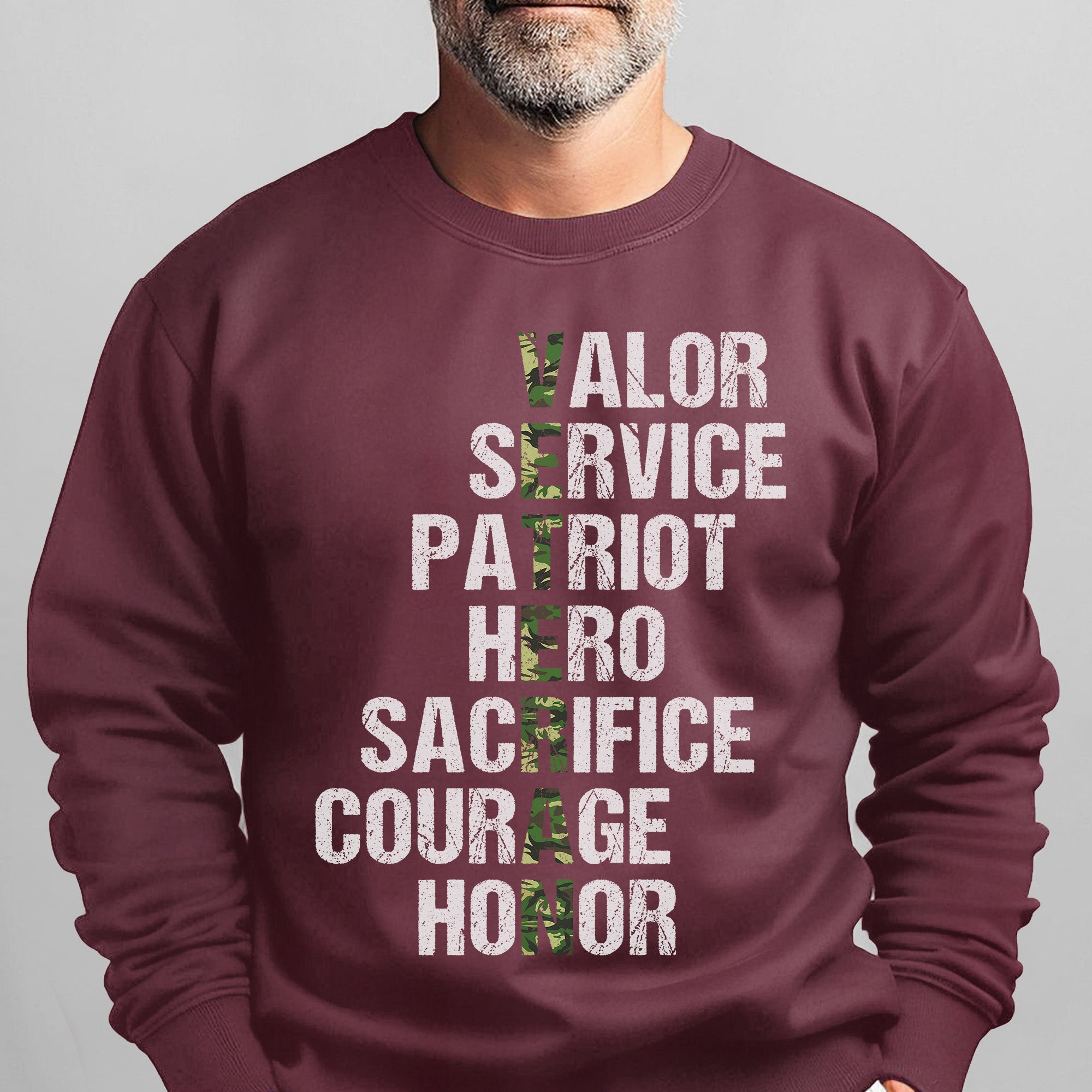 Valor Service Hero Sacrifice Courage Sweatshirt
