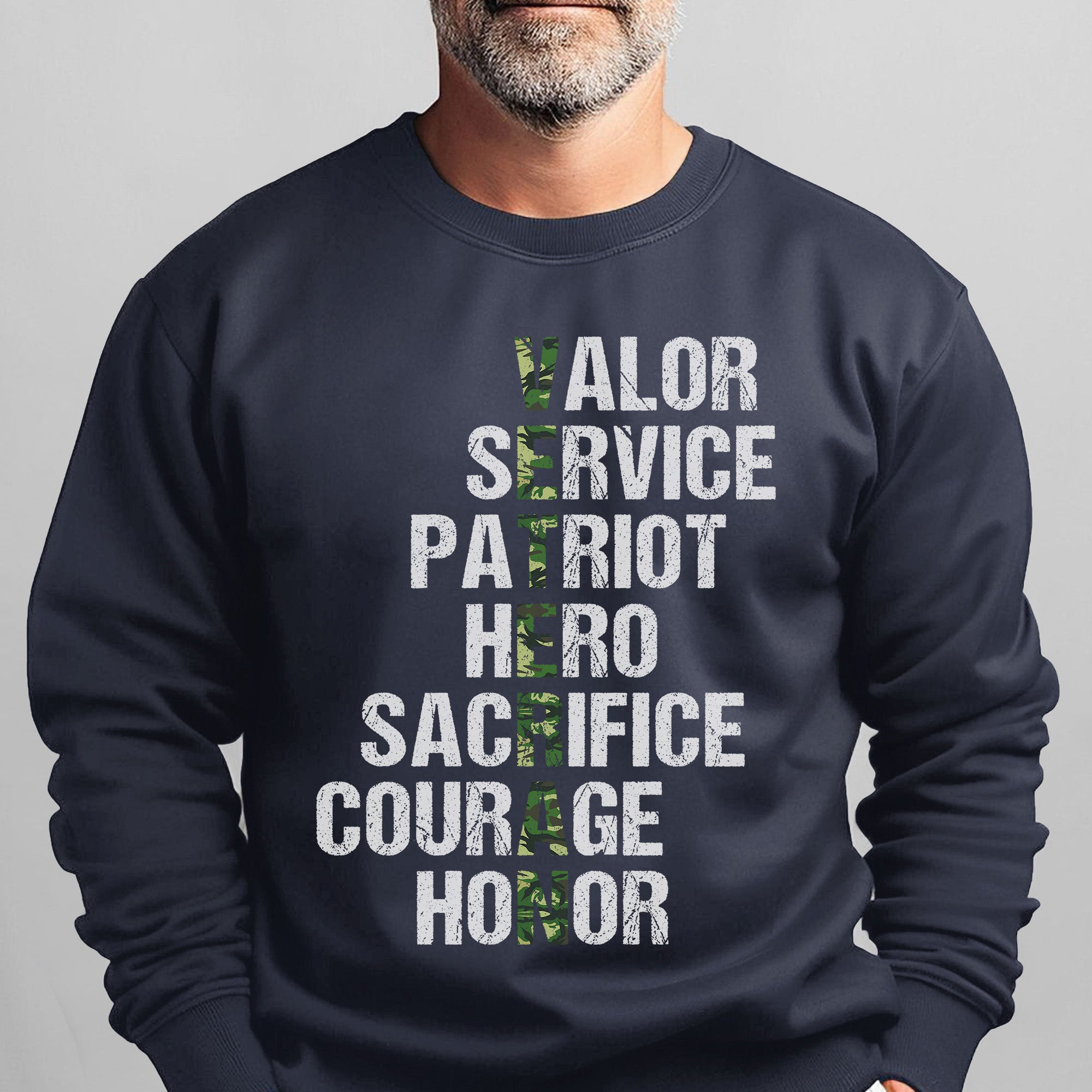 Valor Service Hero Sacrifice Courage Sweatshirt