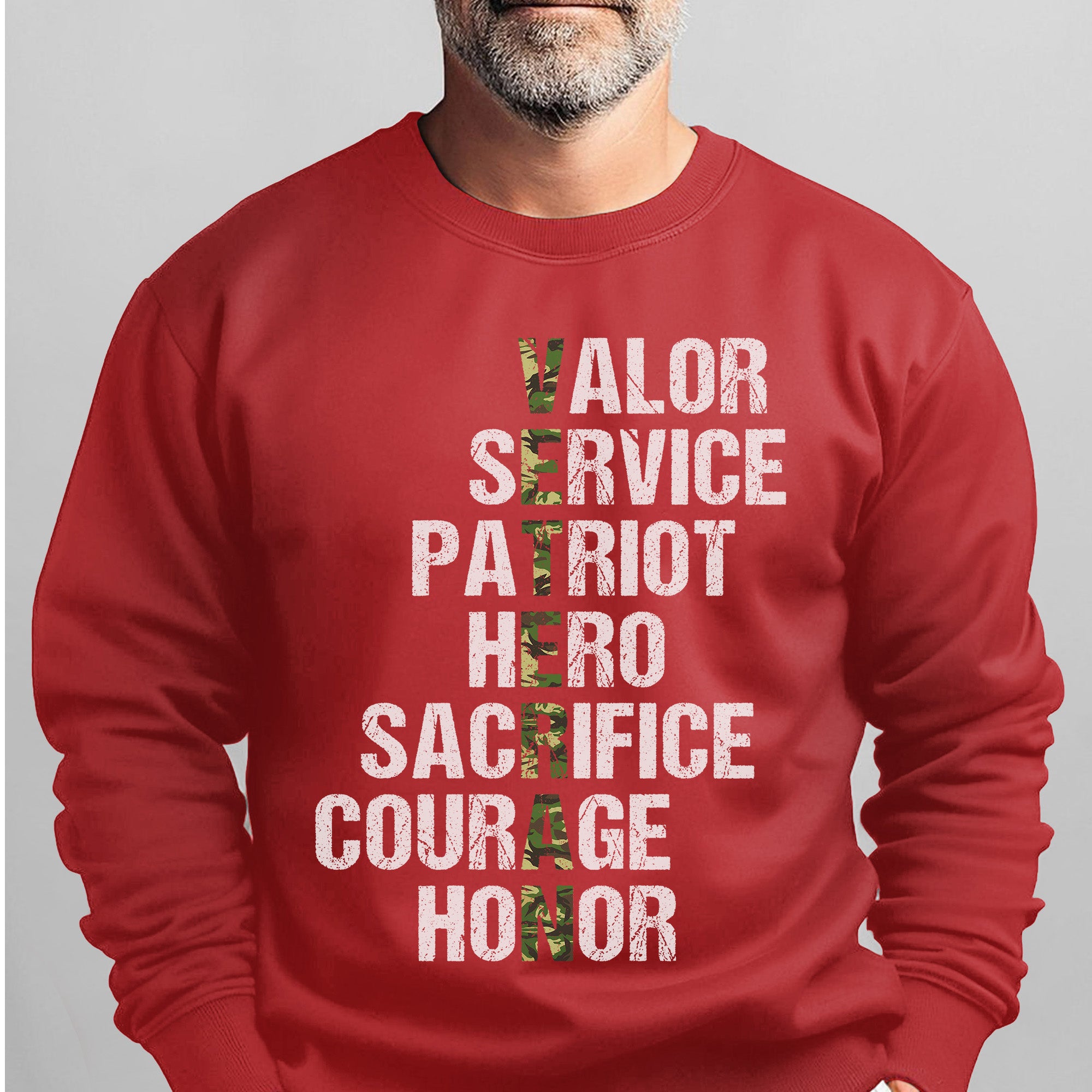 Valor Service Hero Sacrifice Courage Sweatshirt