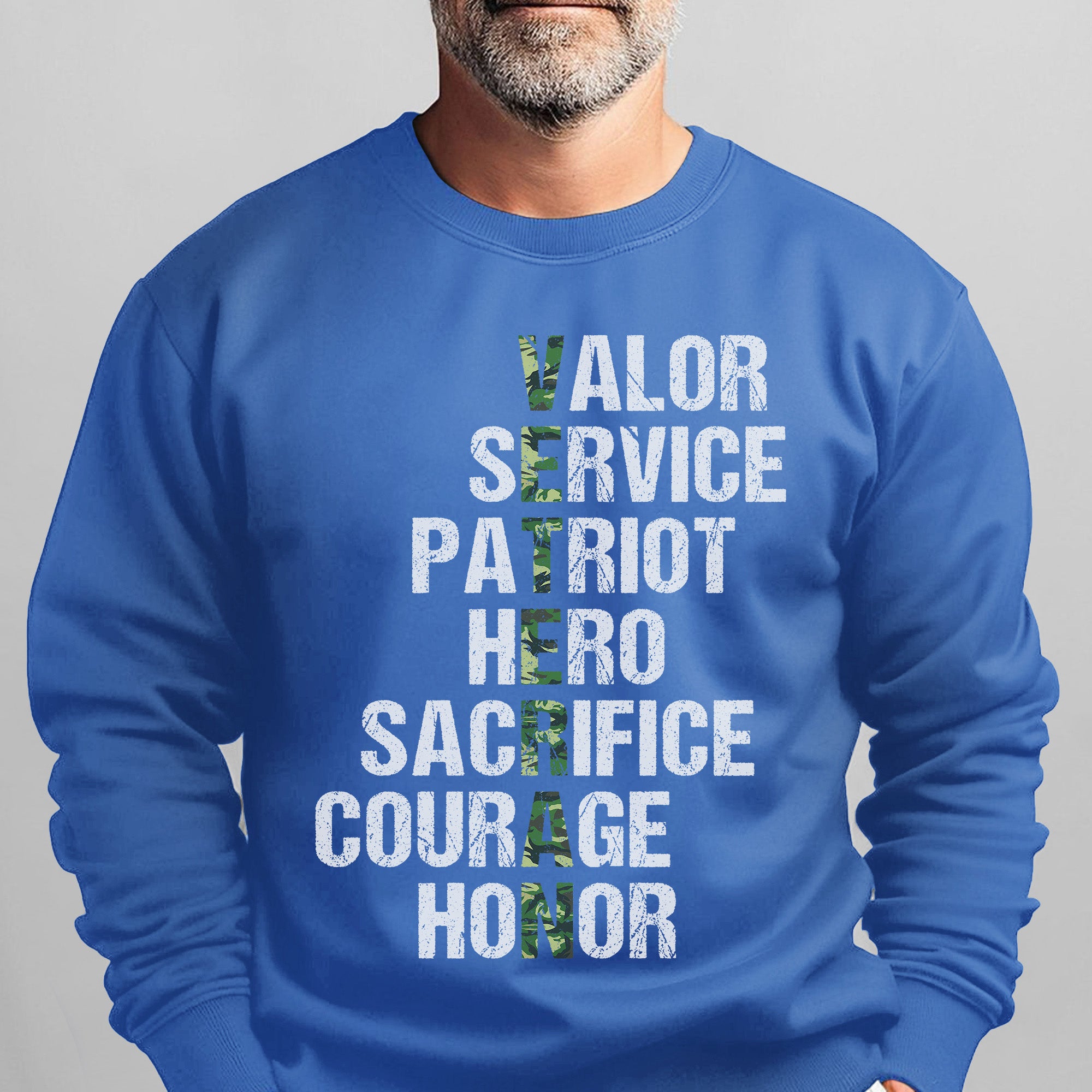 Valor Service Hero Sacrifice Courage Sweatshirt