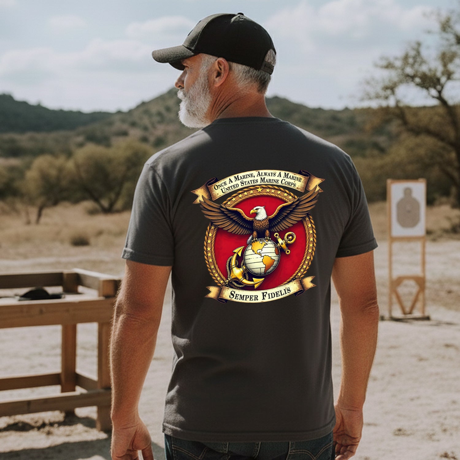 Once a Marine Always a Marine United T-Shirt