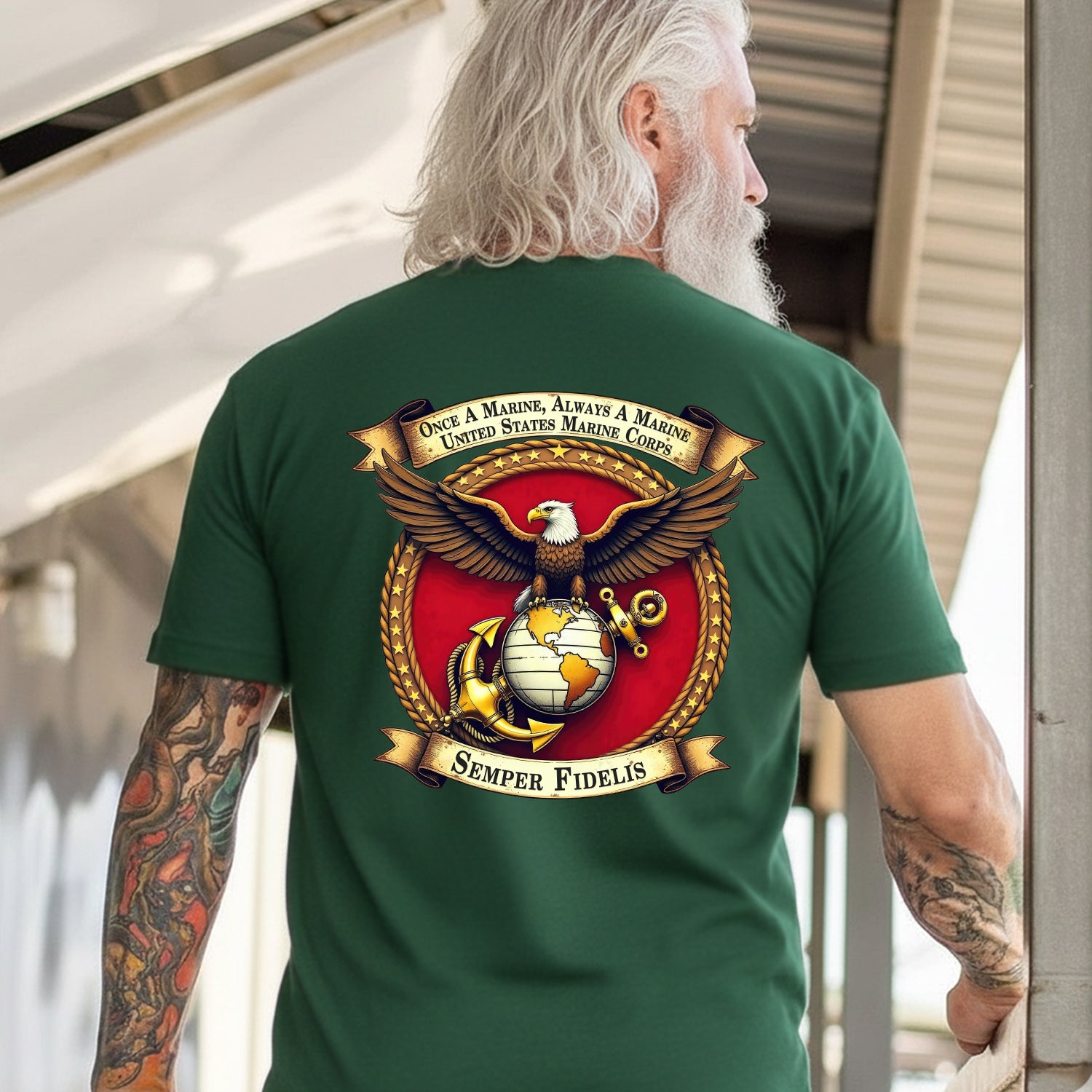 Once a Marine Always a Marine United T-Shirt