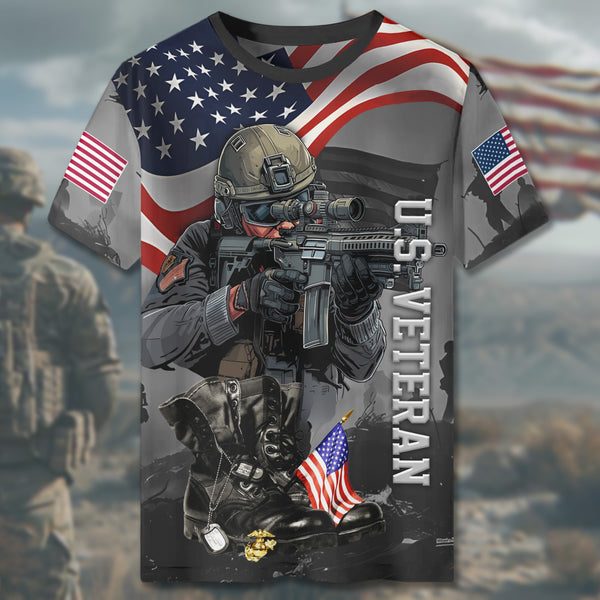 U.S. Sniper I’m Old Doesn’t All-over Print T-Shirt