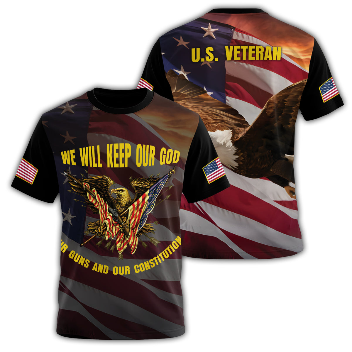 We Will Keep Our God Guns All-over Print T-Shirt Main image
