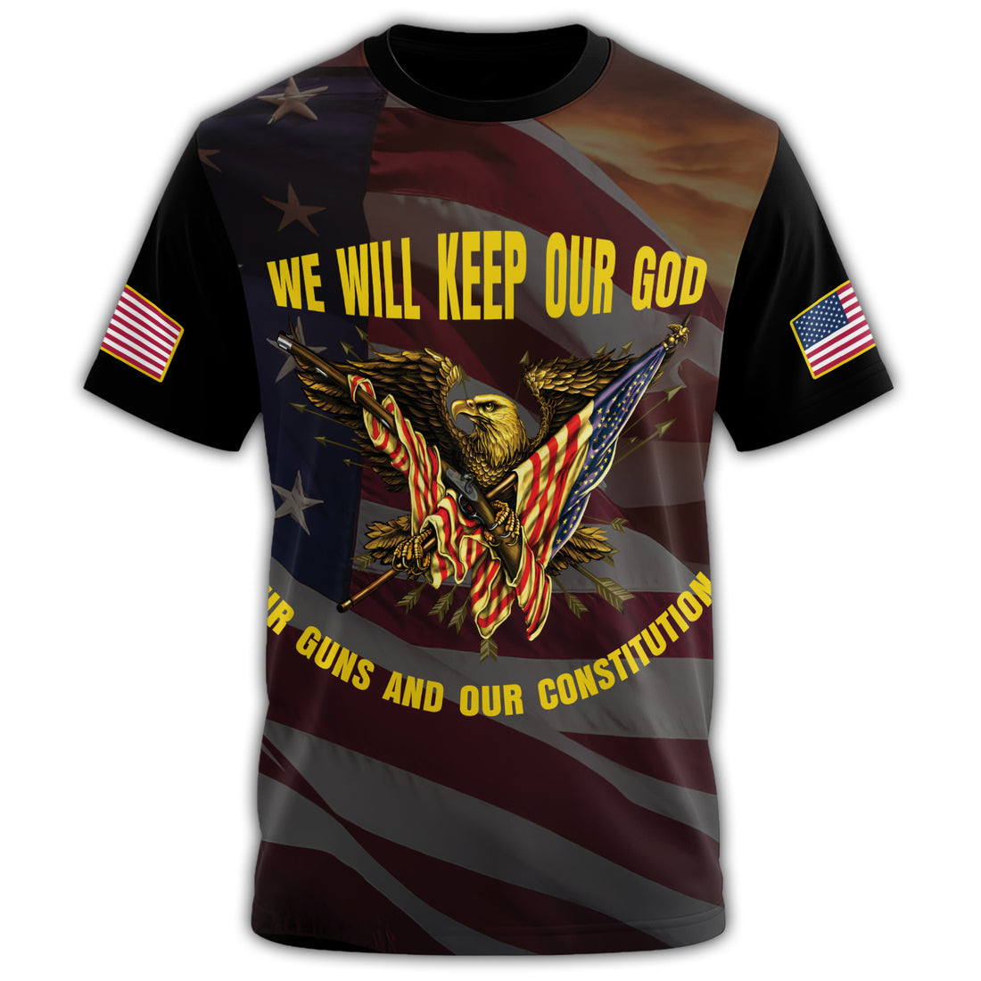 We Will Keep Our God Guns All-over Print T-Shirt
