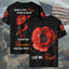 I Wear a Little Red Poppy All-over Print T-Shirt