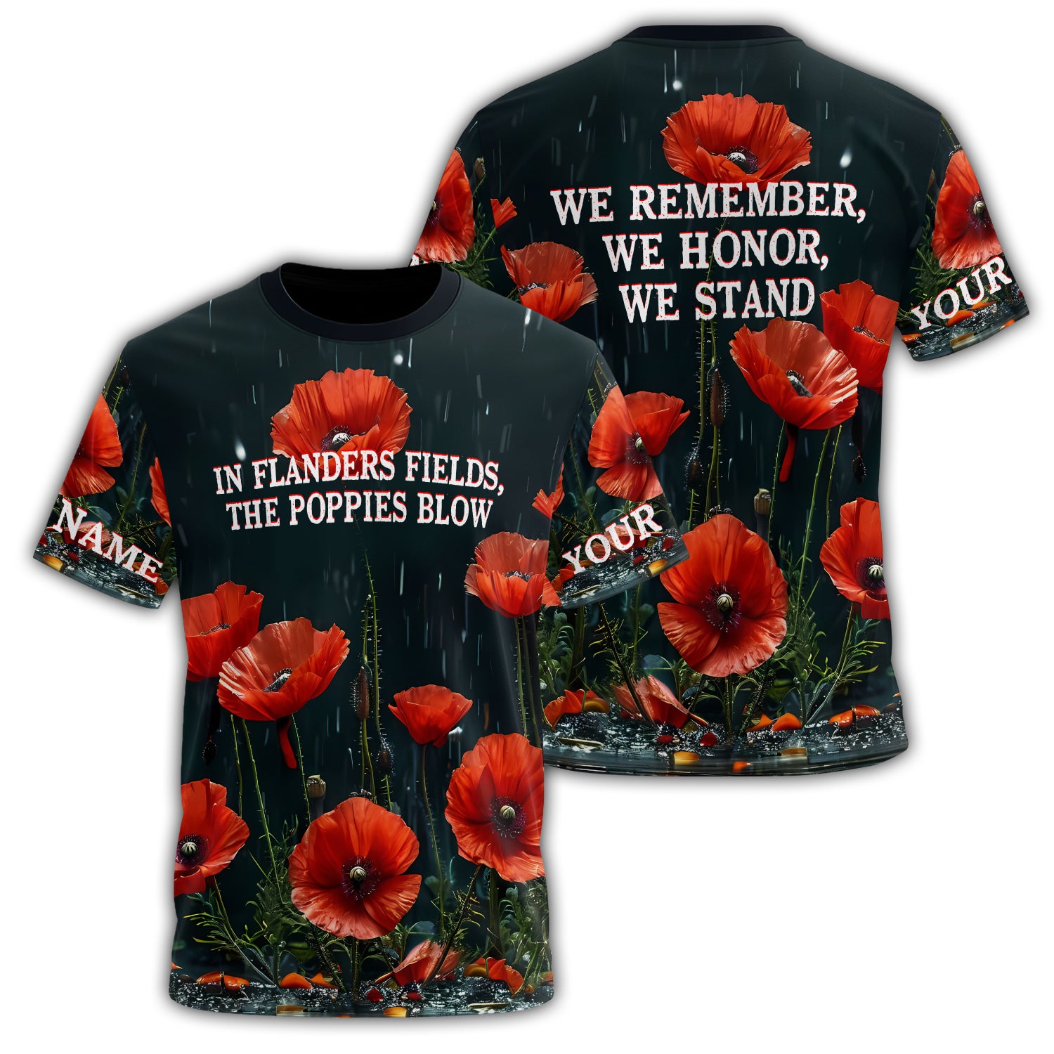In Flanders All-over Print Personalized T-Shirt