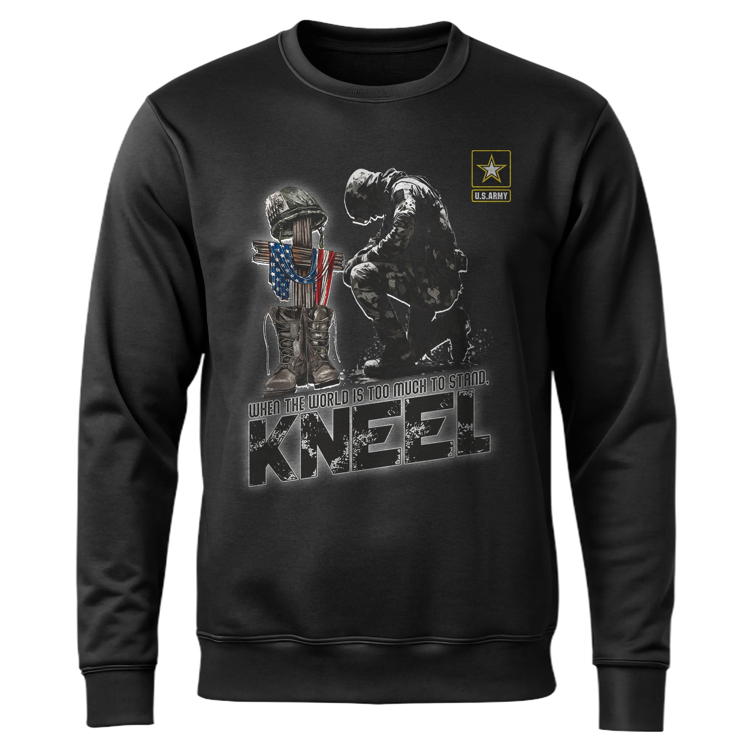 When the World Is Too Much to Stand Sweatshirt