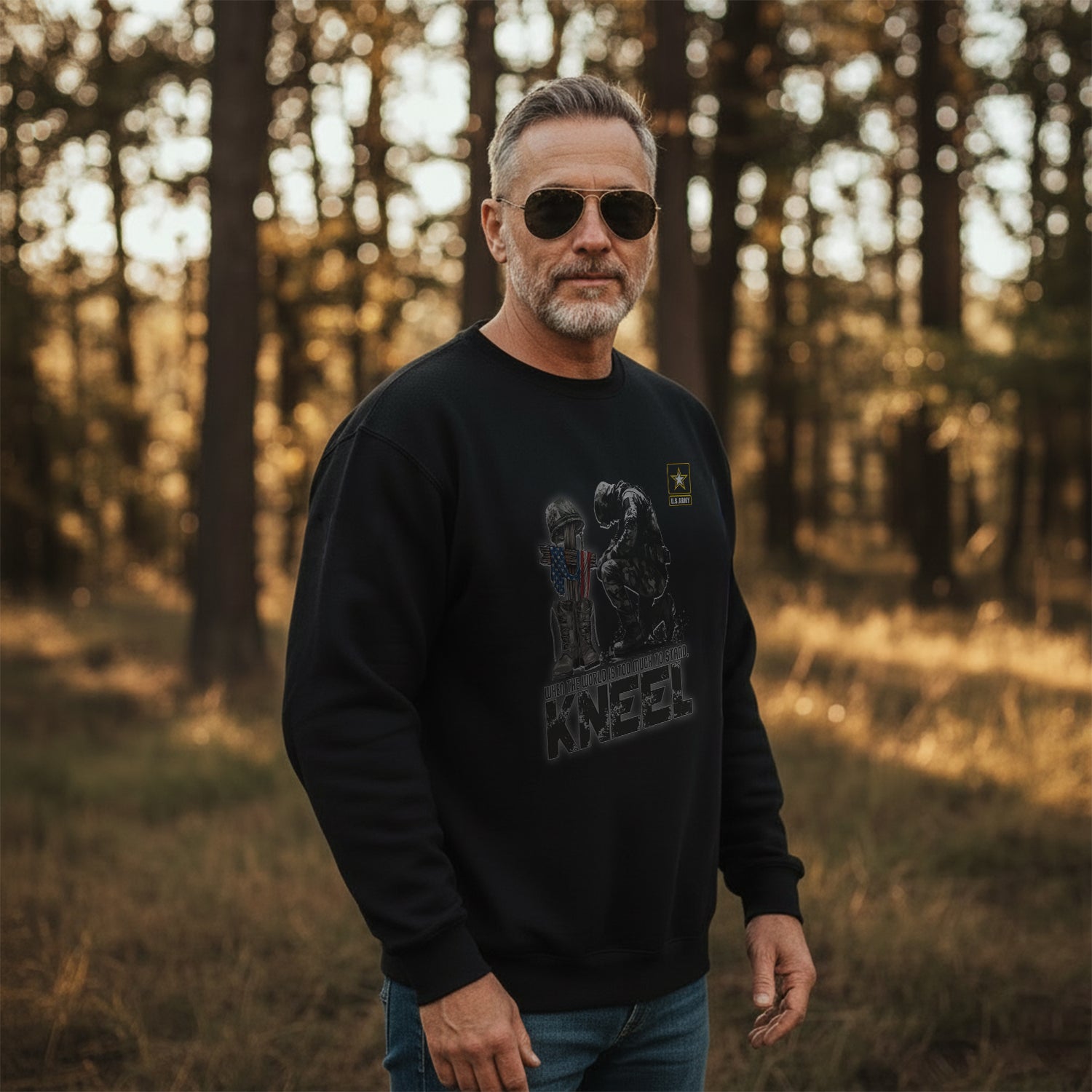 When the World Is Too Much to Stand Sweatshirt