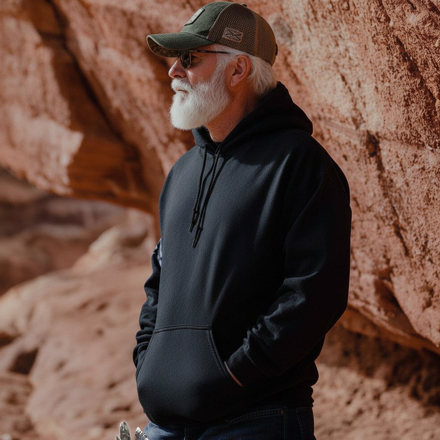 When the World Is Too Much to Stand Kneel Hoodie