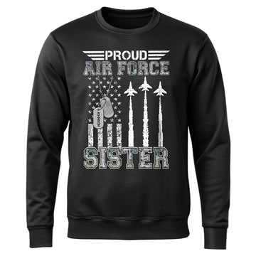 Proud Air Force Mom US Air Personalized Sweatshirt
