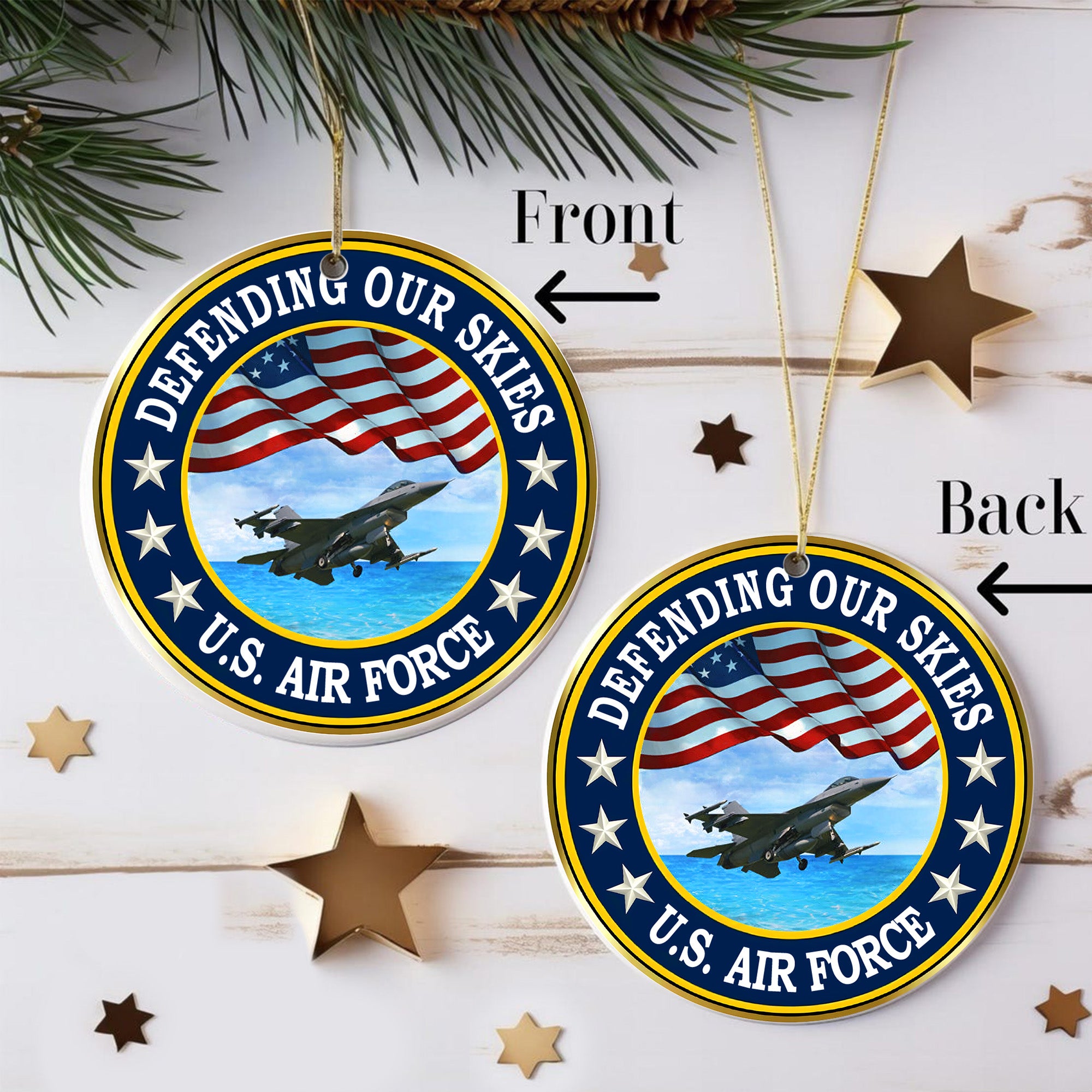 US Air Force Honor Service Ornament