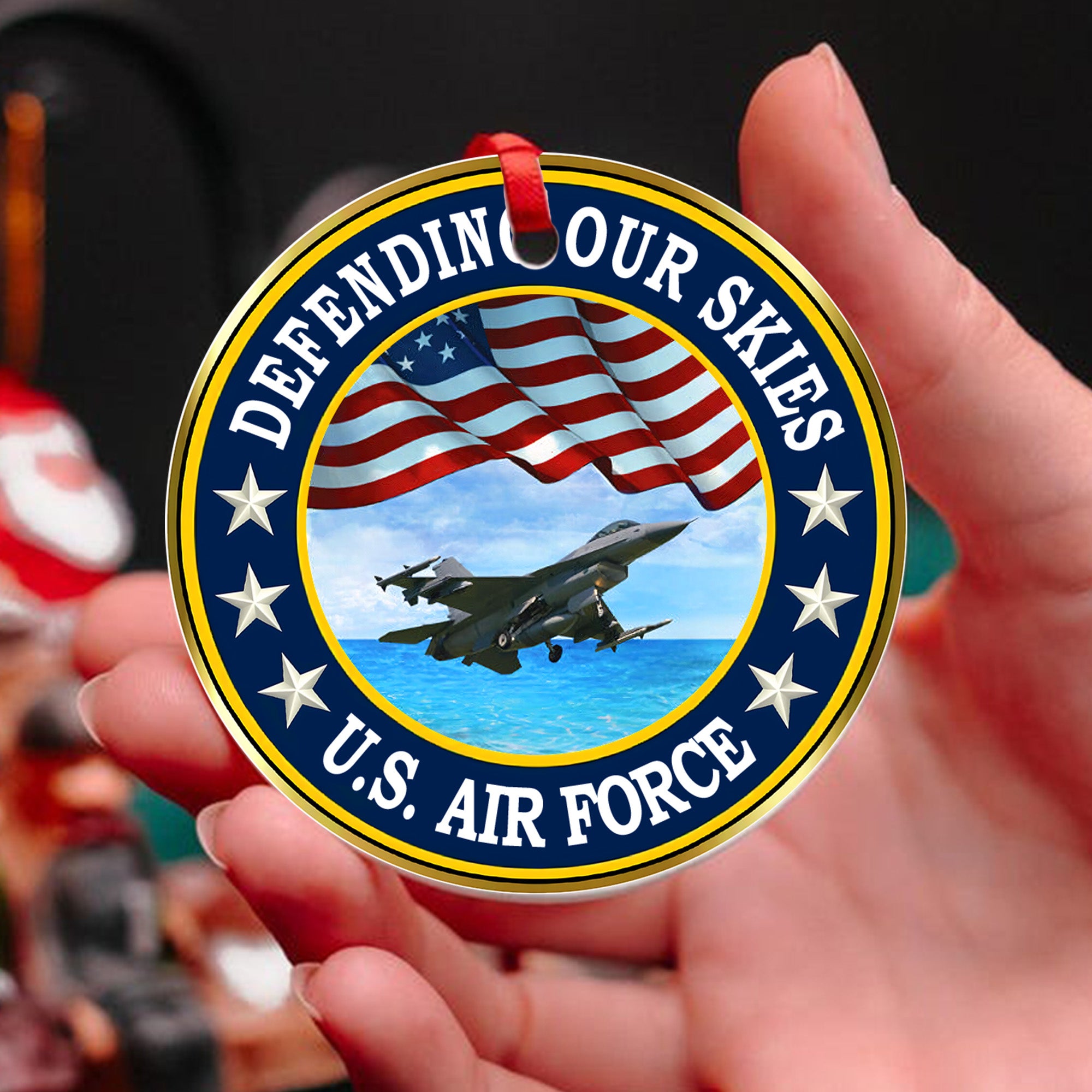 US Air Force Honor Service Ornament