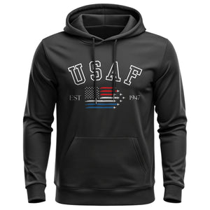 USAF Est 1947 US Air Force Military Hoodie