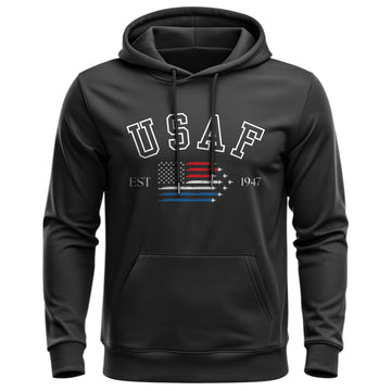 USAF Est 1947 US Air Force Military Hoodie
