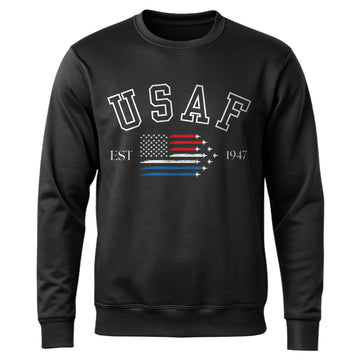 USAF Est 1947 US Air Force Military Sweatshirt