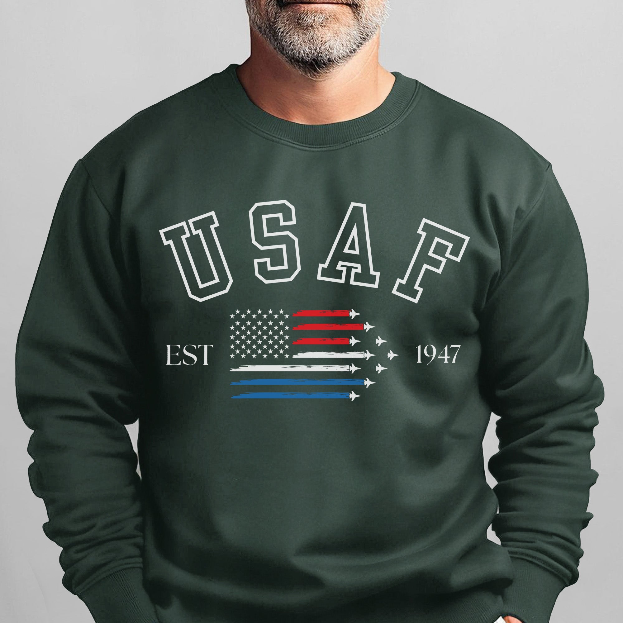 USAF Est 1947 US Air Force Military Sweatshirt