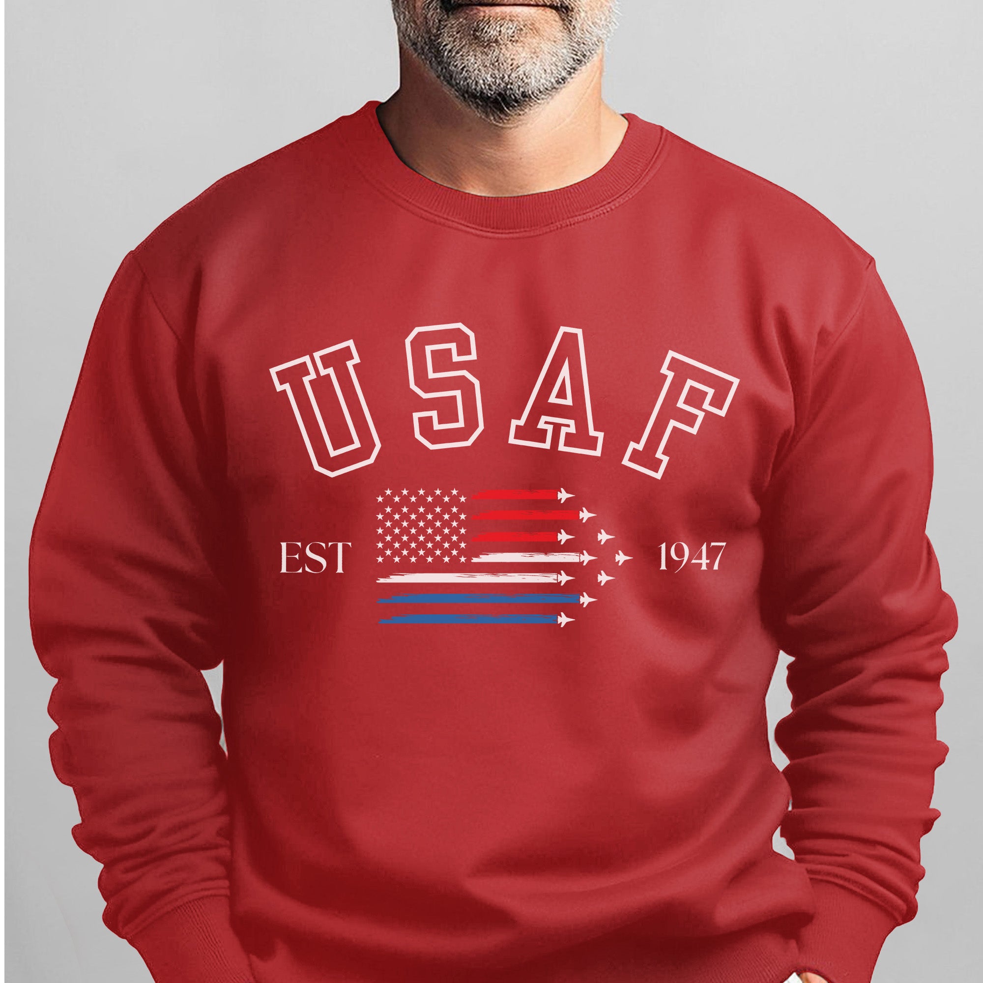 USAF Est 1947 US Air Force Military Sweatshirt