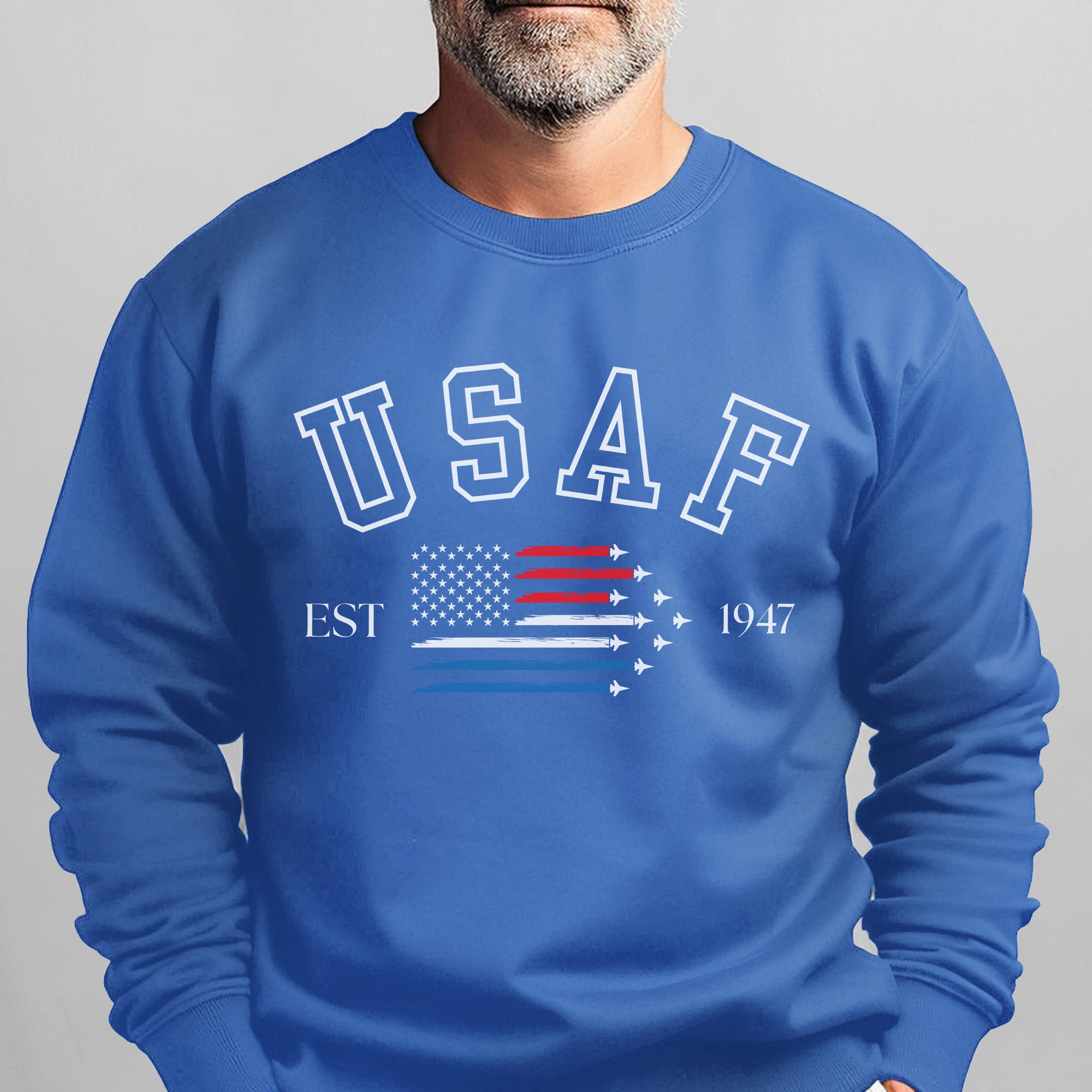 USAF Est 1947 US Air Force Military Sweatshirt