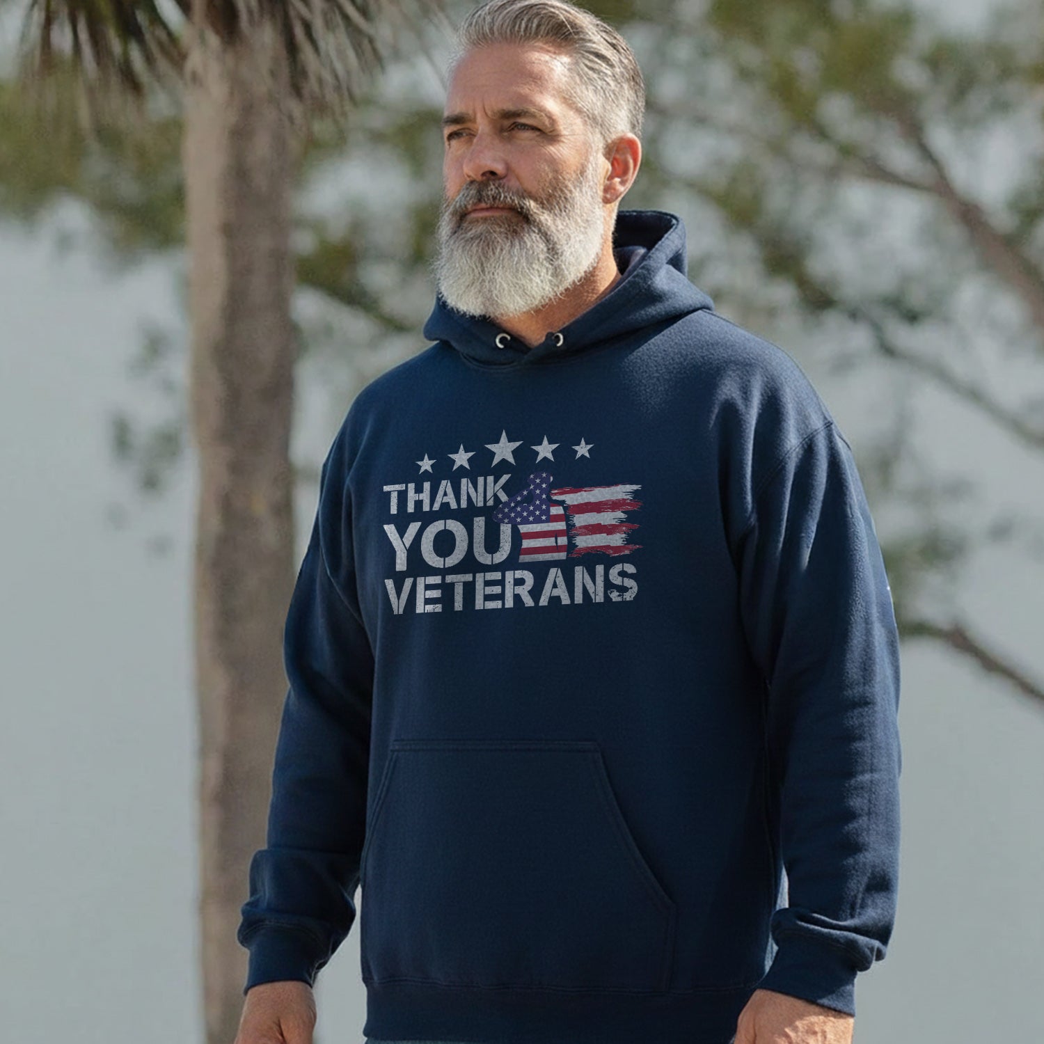 Thank You Veterans Memorial Day Veterans Hoodie