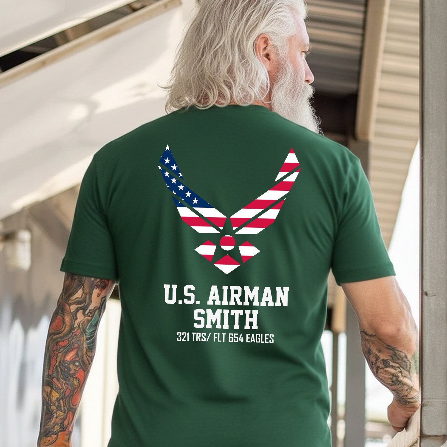 U.S. Air Force Graduation Personalized T-Shirt Secondary image