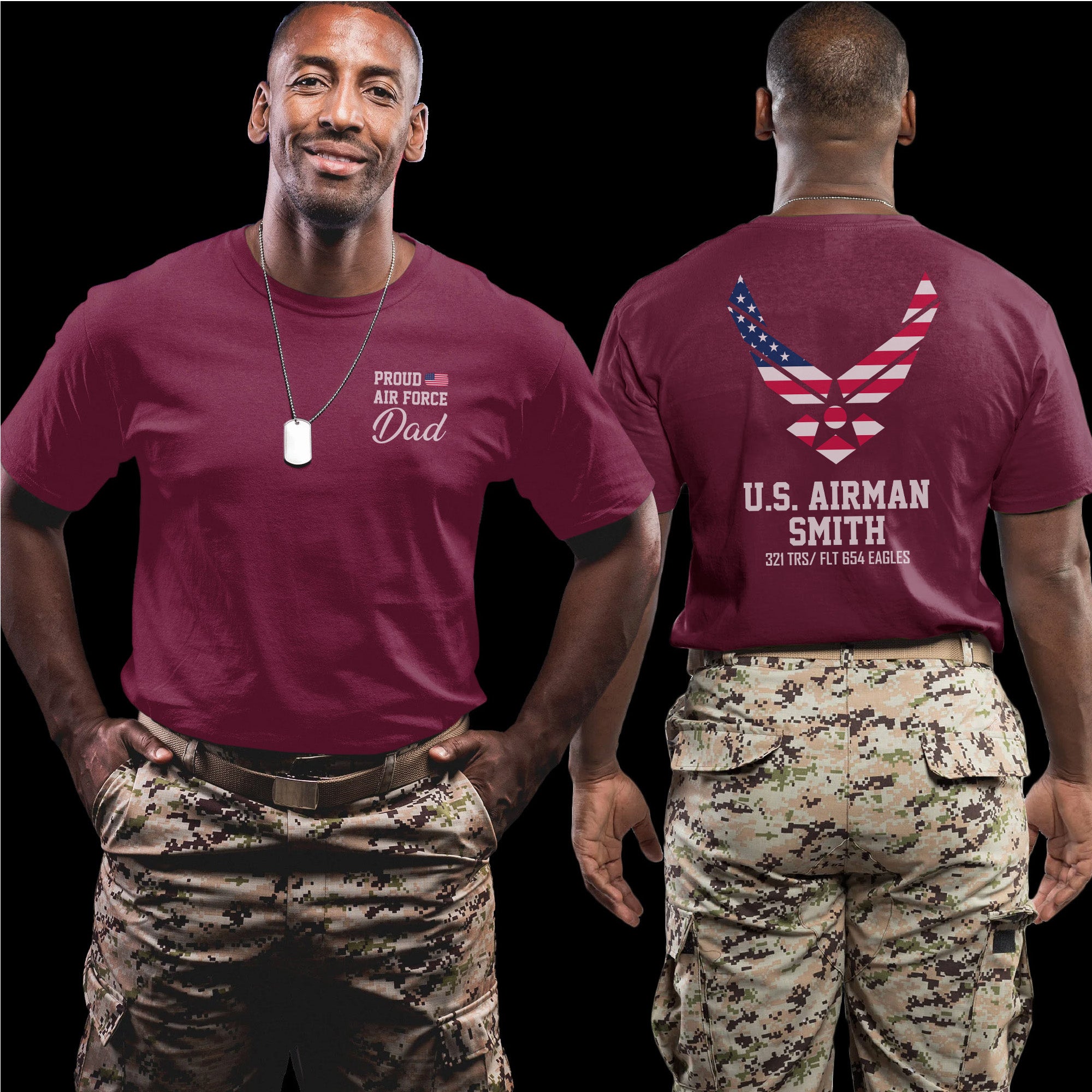 U.S. Air Force Graduation Personalized T-Shirt