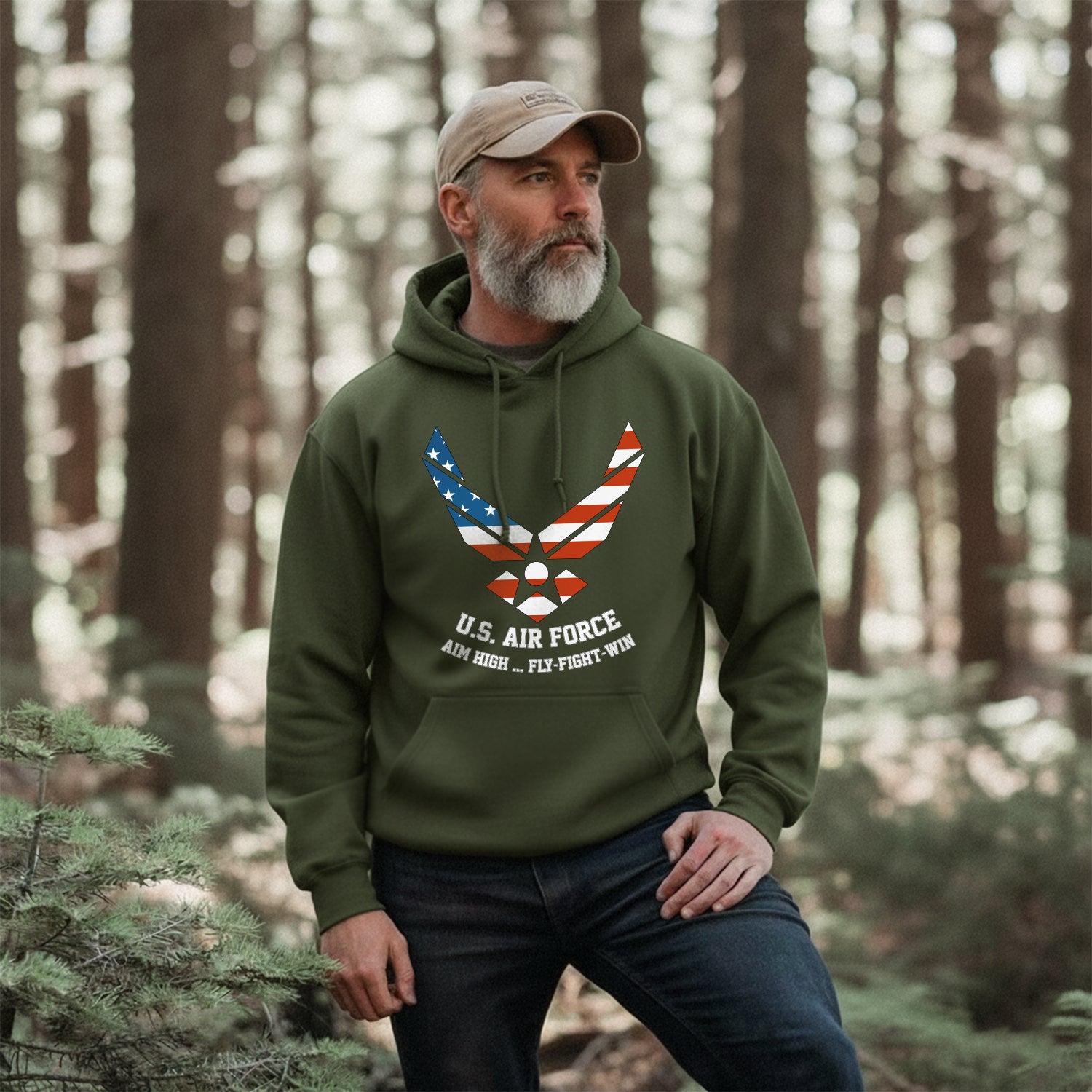 US Air Force 250th Anniversary Military Hoodie