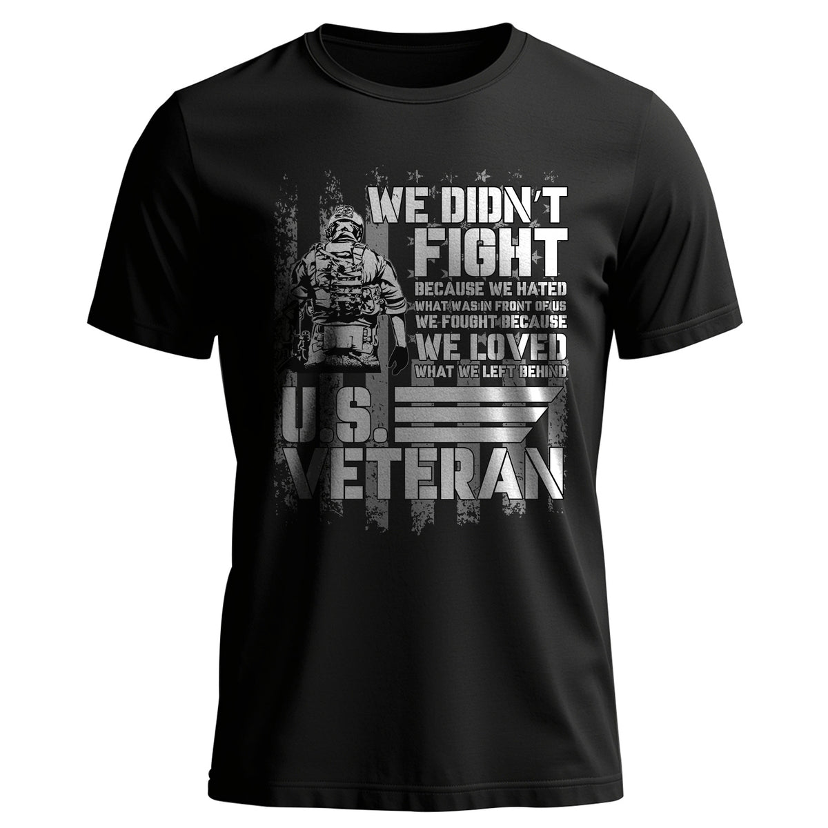 We Fought Because We Loved What We Left T-Shirt Main image