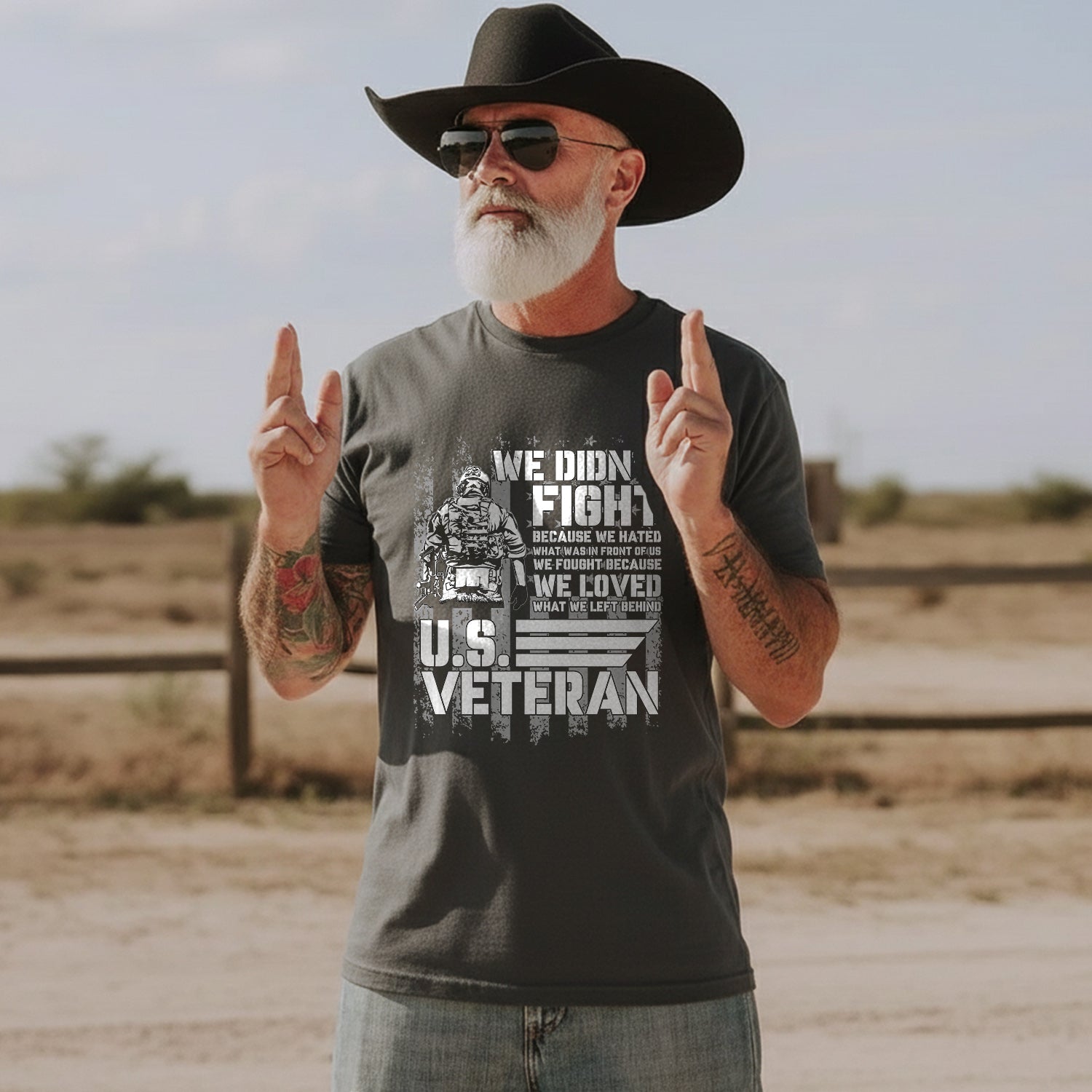 We Fought Because We Loved What We Left T-Shirt