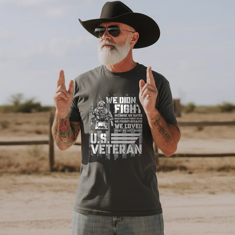 We Fought Because We Loved What We Left T-Shirt