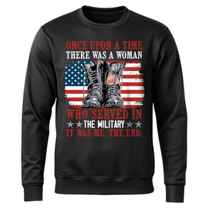 Once Upon a Time There Was a Woman Who Sweatshirt