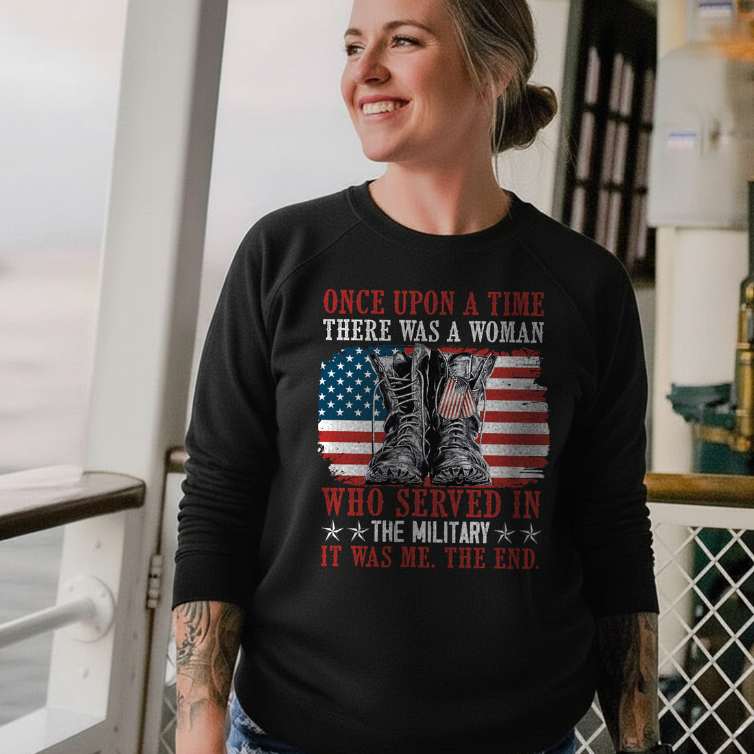 Once Upon a Time There Was a Woman Who Sweatshirt