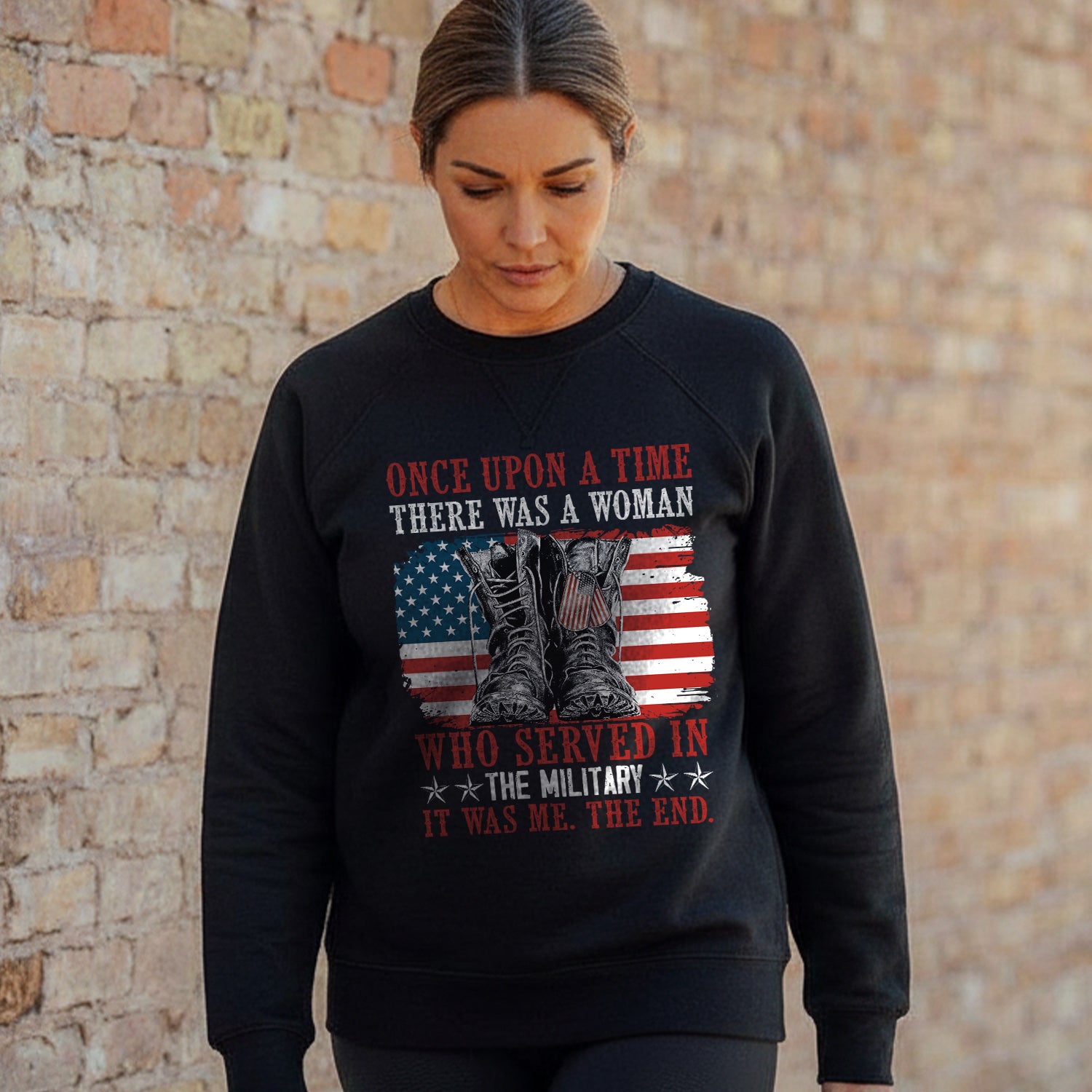 Once Upon a Time There Was a Woman Who Sweatshirt