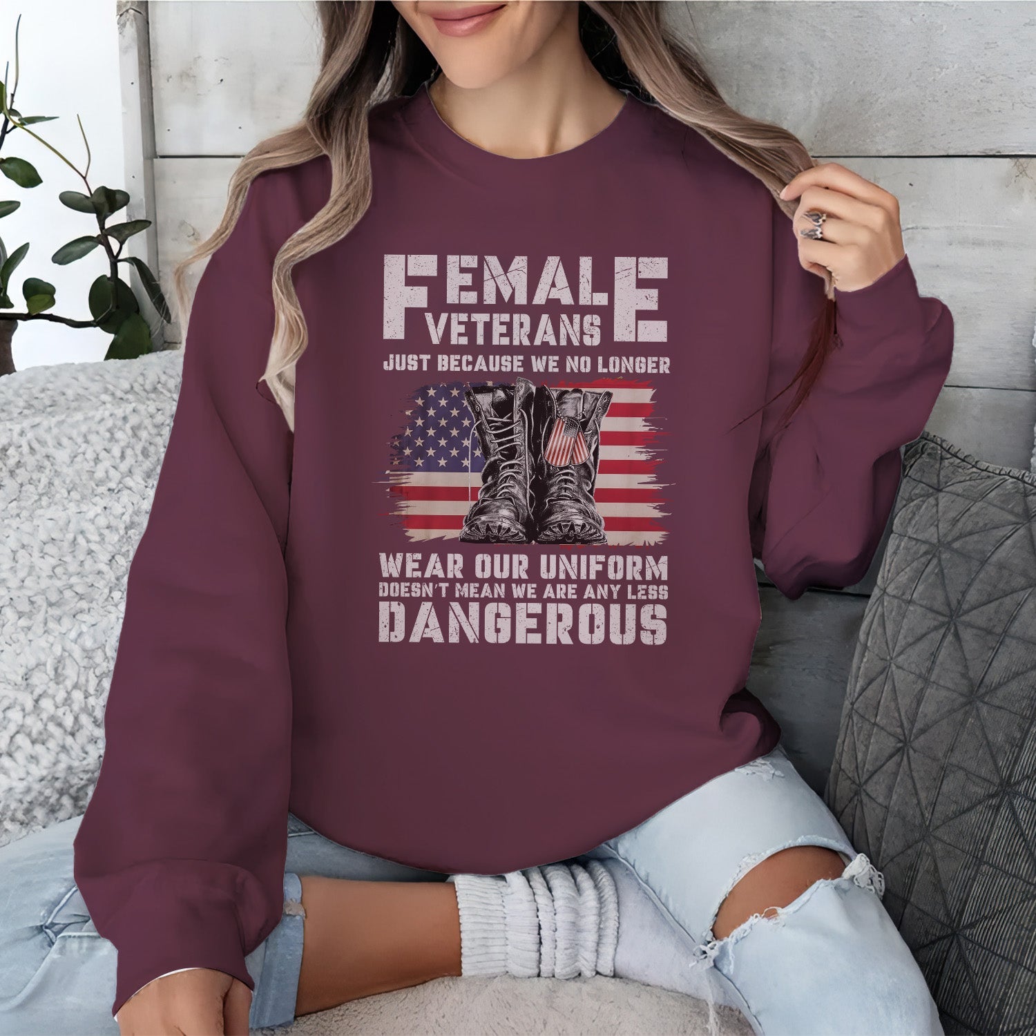 Once Upon a Time There Was a Woman Who Sweatshirt