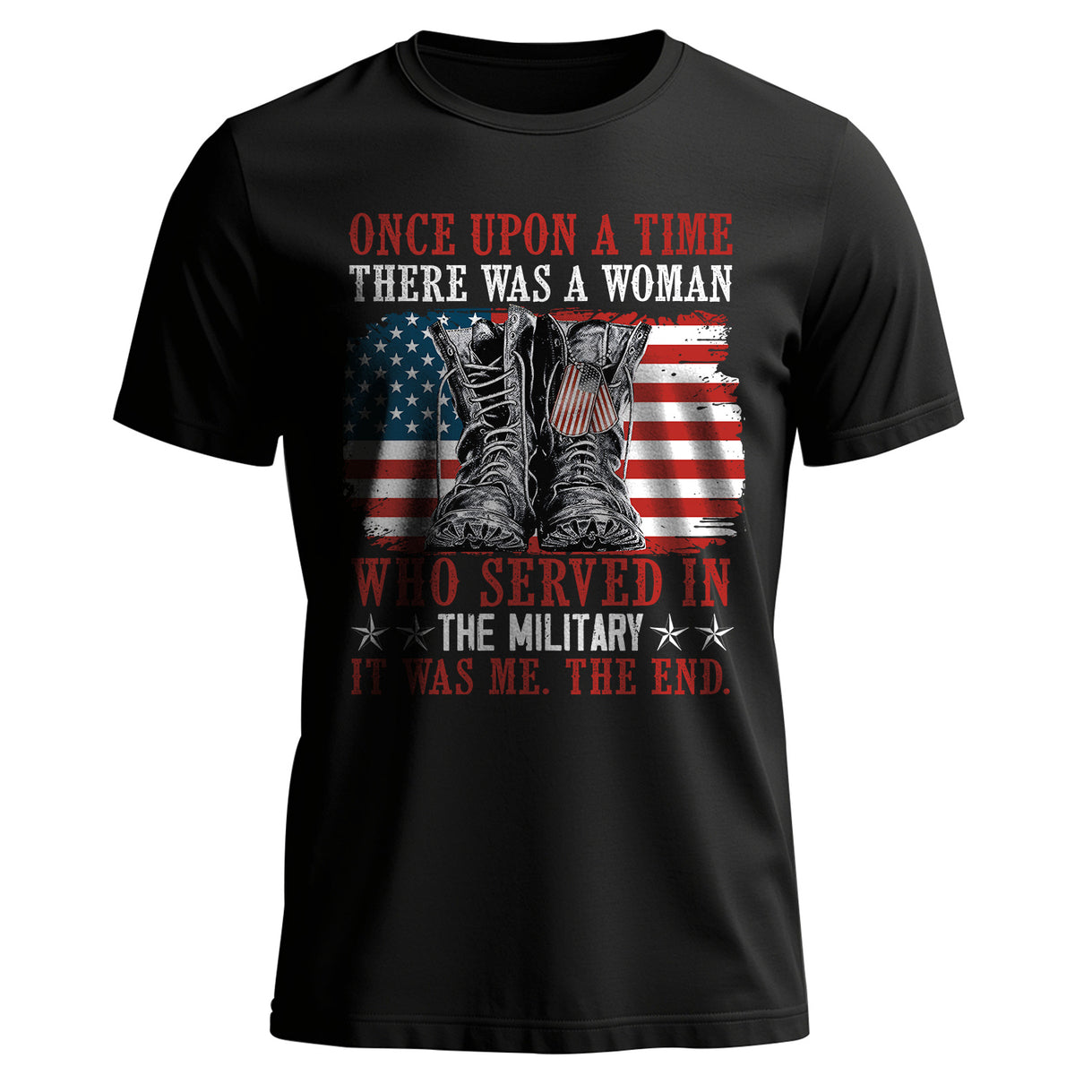 Once Upon a Time There Was a Woman Who T-Shirt Main image