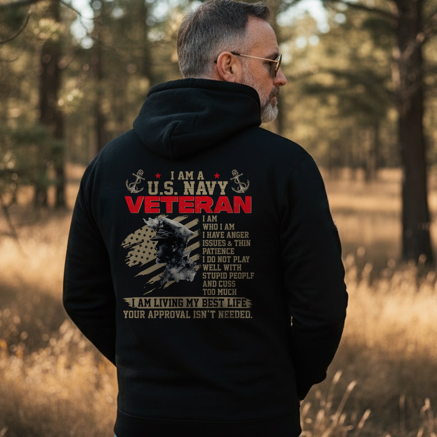 I Am a US Navy Veteran I Have Anger Issues Hoodie